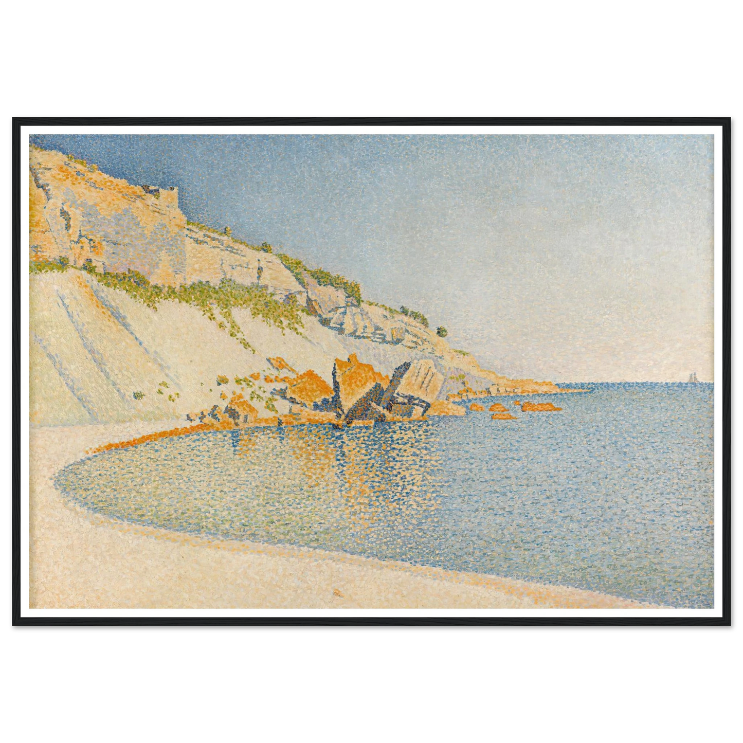 Cassis, Cap Lombard, Opus 196 Art Print | Paul Signac-Quipham Collections