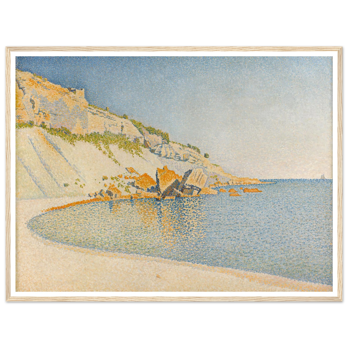 Cassis, Cap Lombard, Opus 196 Art Print | Paul Signac-Quipham Collections