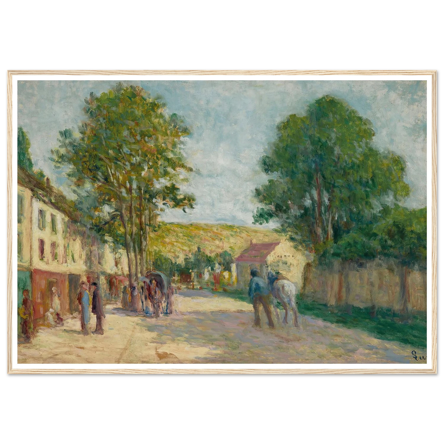 Environs de Paris Art Print | Maximilien Luce-Quipham Collections