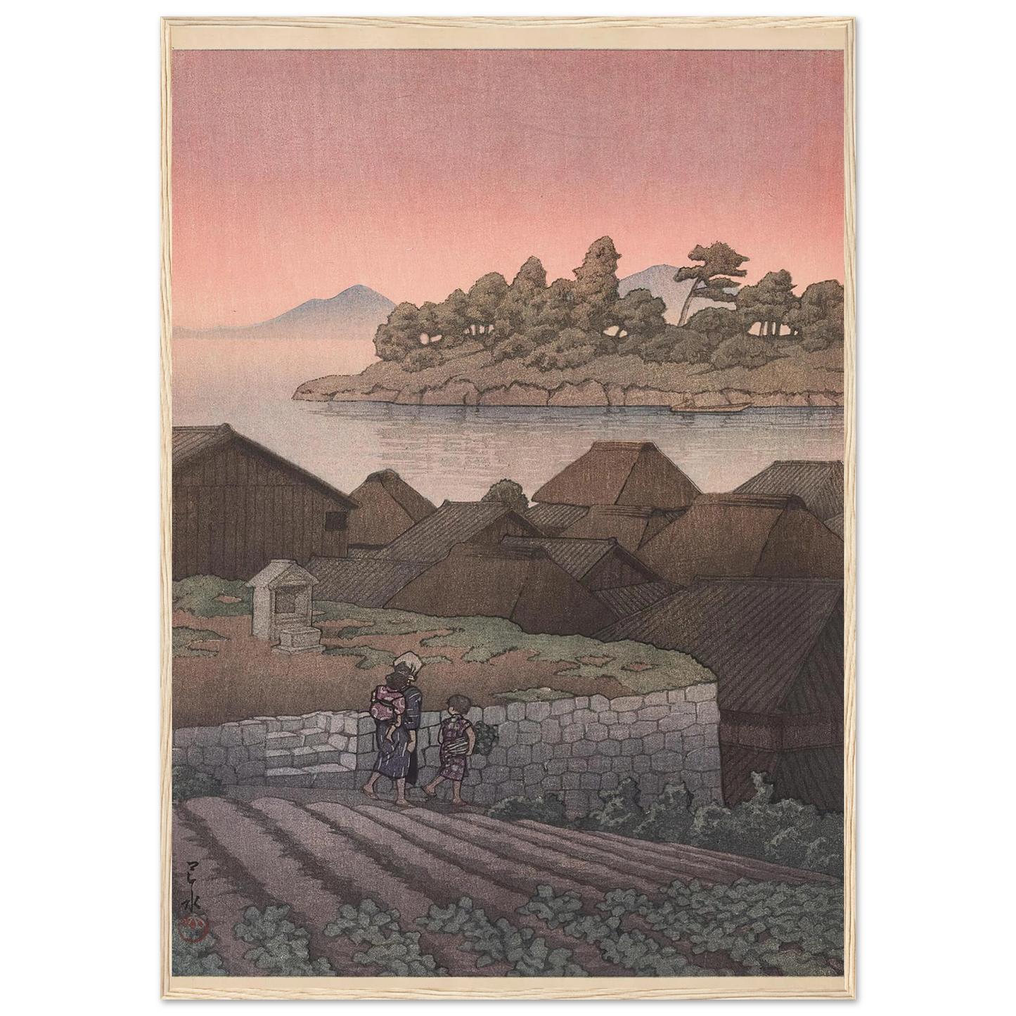 Amakusa Honryo (1937) Art Print | Kawase Hasui-Quipham Collections