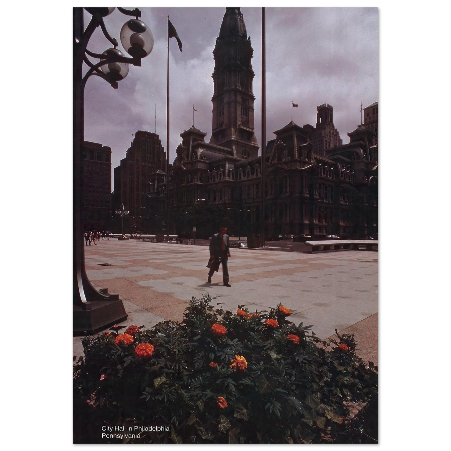 Scenically Yours, City Hall in Philadelphia, Pennsylvania Art Print | US Information Agency-Quipham Collections