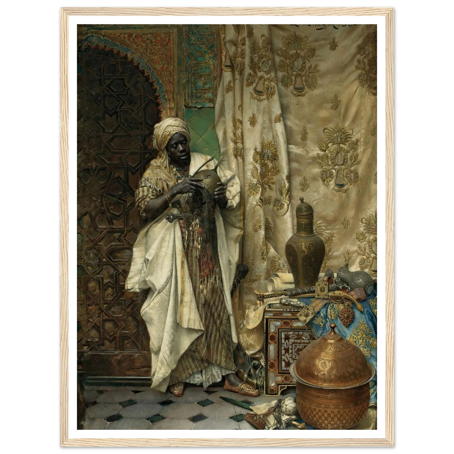 The Inspection (1883) Art Print | Ludwig Deutsch-Quipham Collections