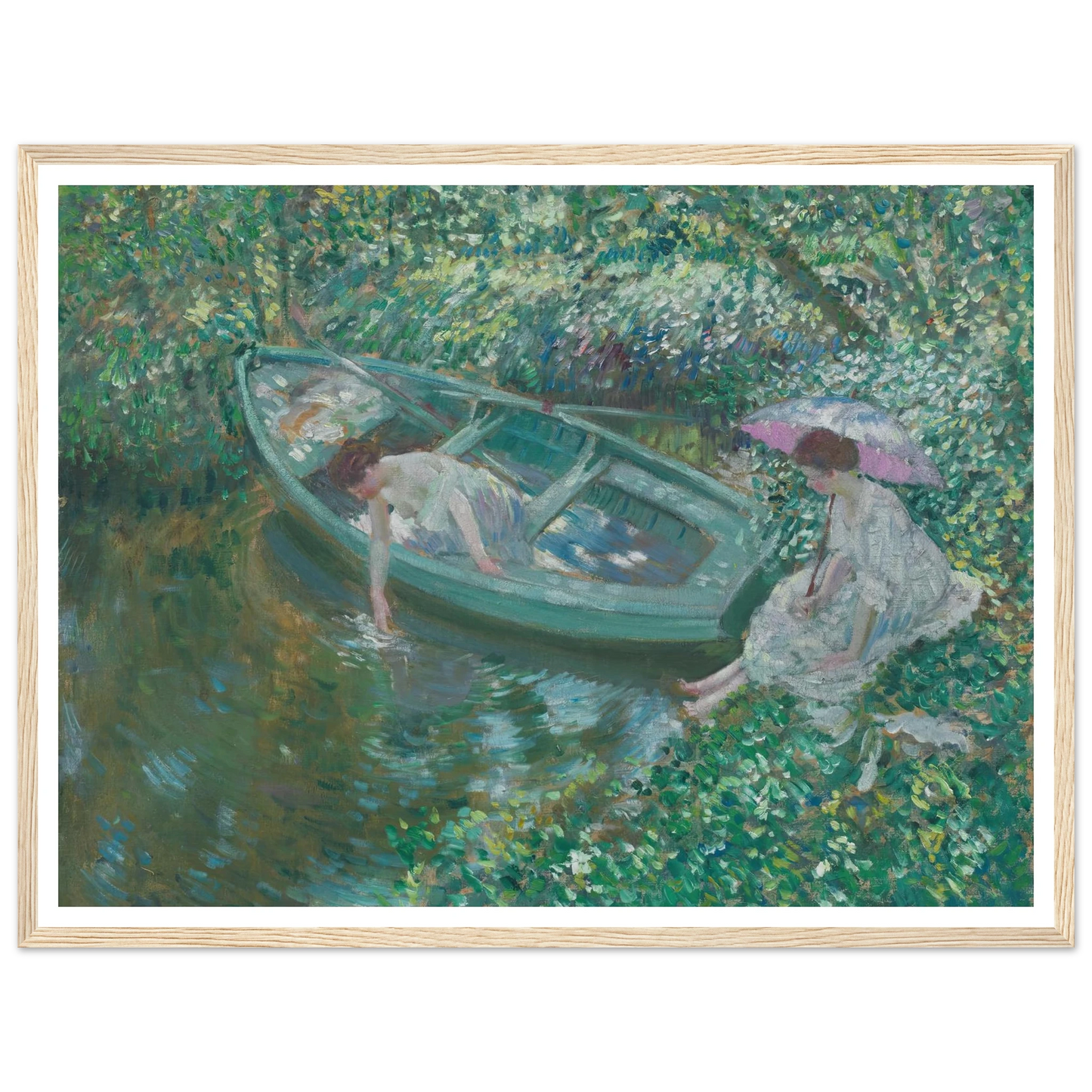 Repose at Noonday (circa 1911) Art Print | Frederick Carl Frieseke-Quipham Collections