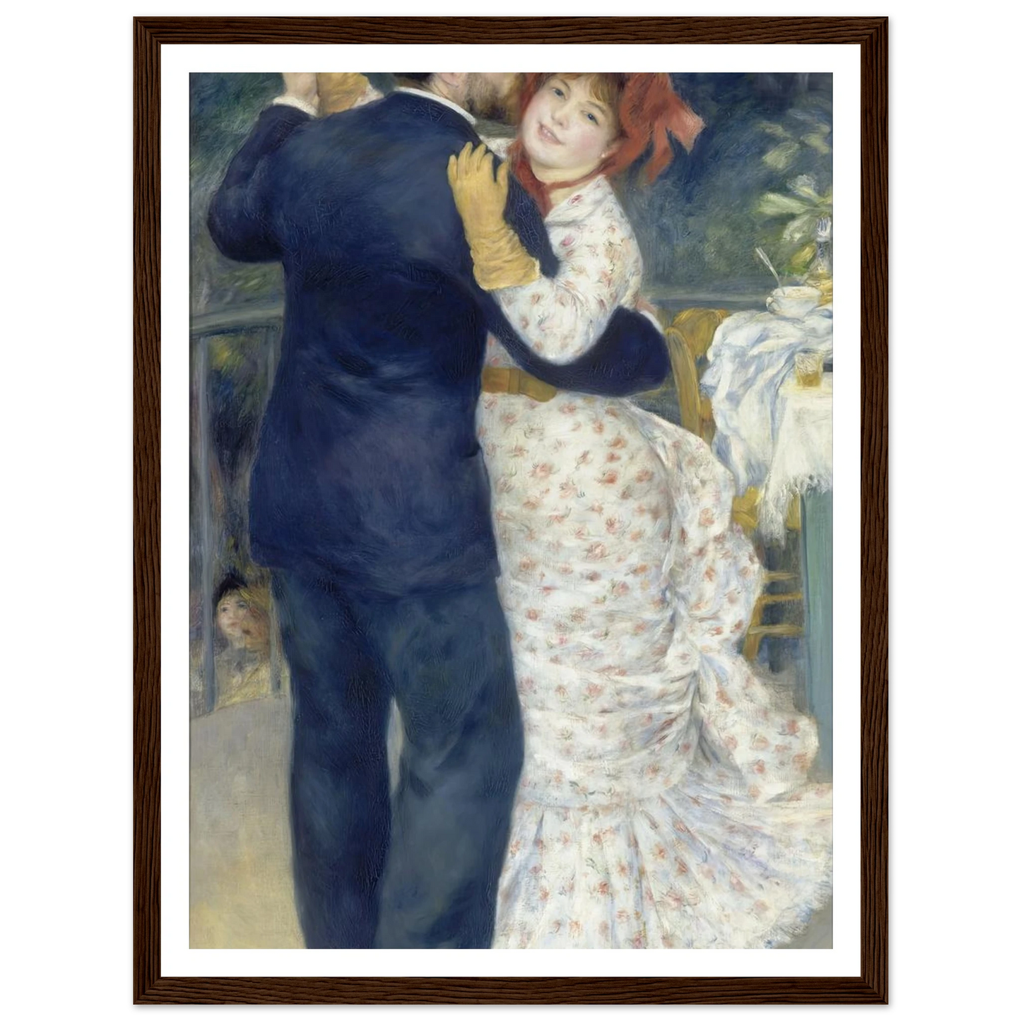 Country Dance (1883) Art Print | Pierre Auguste Renoir-Quipham Collections