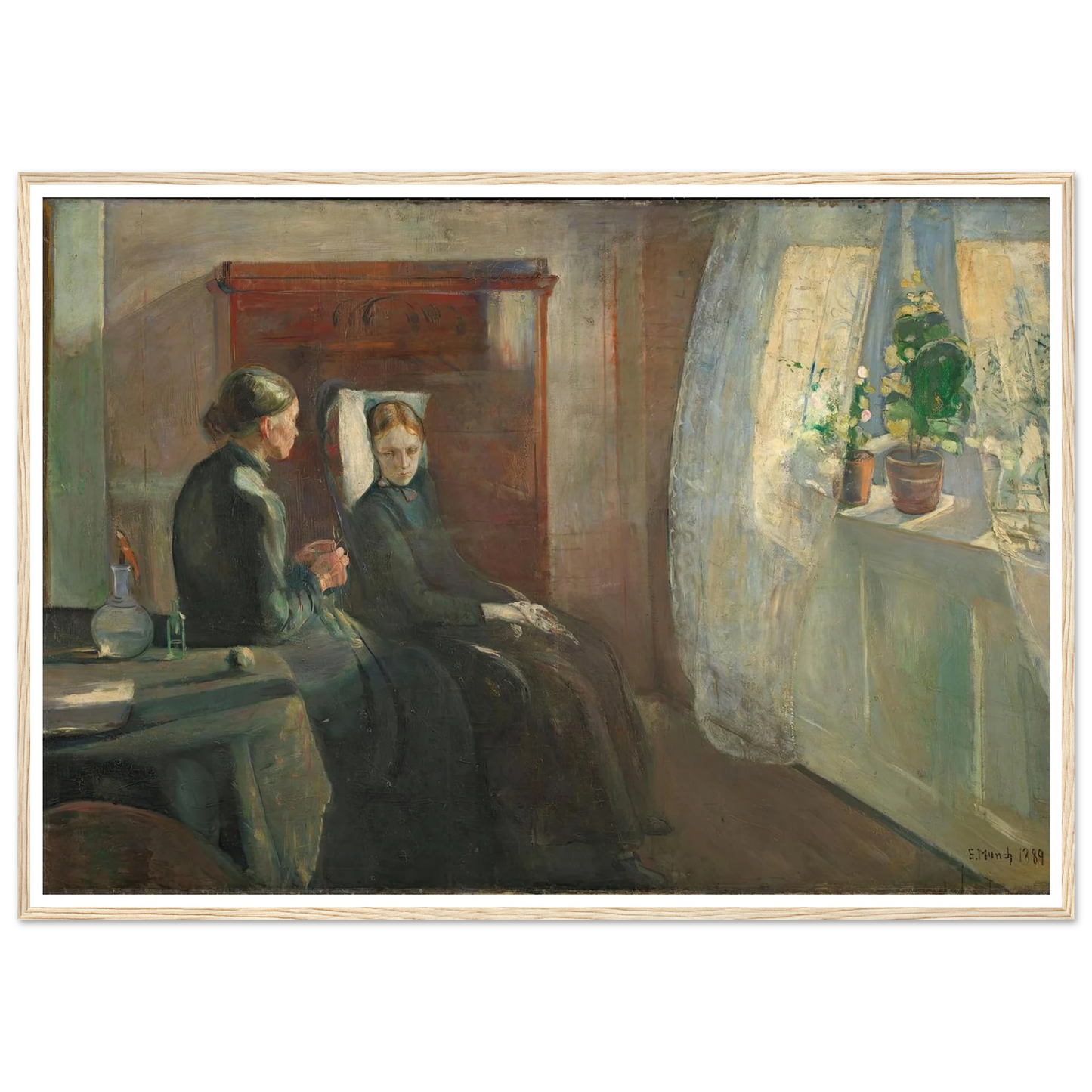 Spring (1889) Art Print | Edvard Munch-Quipham Collections