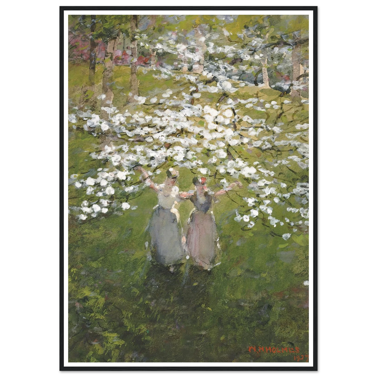 Blossoms (1927) Art Print | William Henry Holmes-Quipham Collections