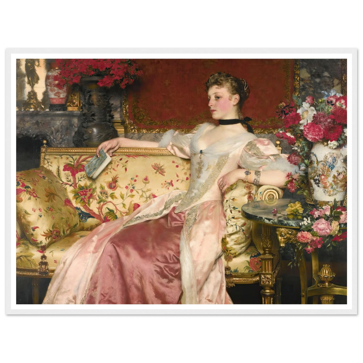 A moment of repose (1890) Art Print | Wladyslaw Czachorski-Quipham Collections