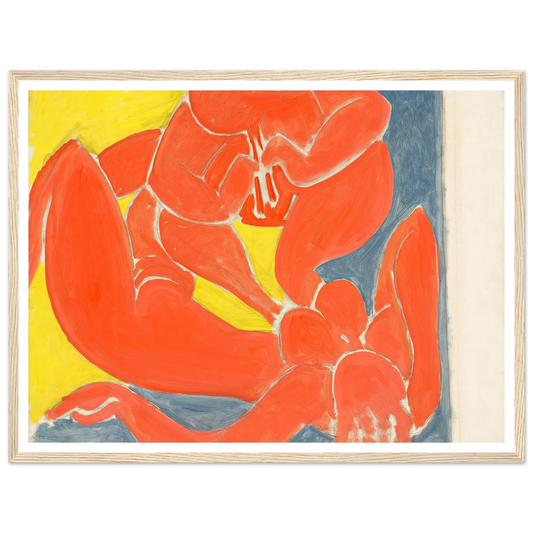 Nymphe et faune rouge (1939) Art Print | Henri Matisse-Quipham Collections