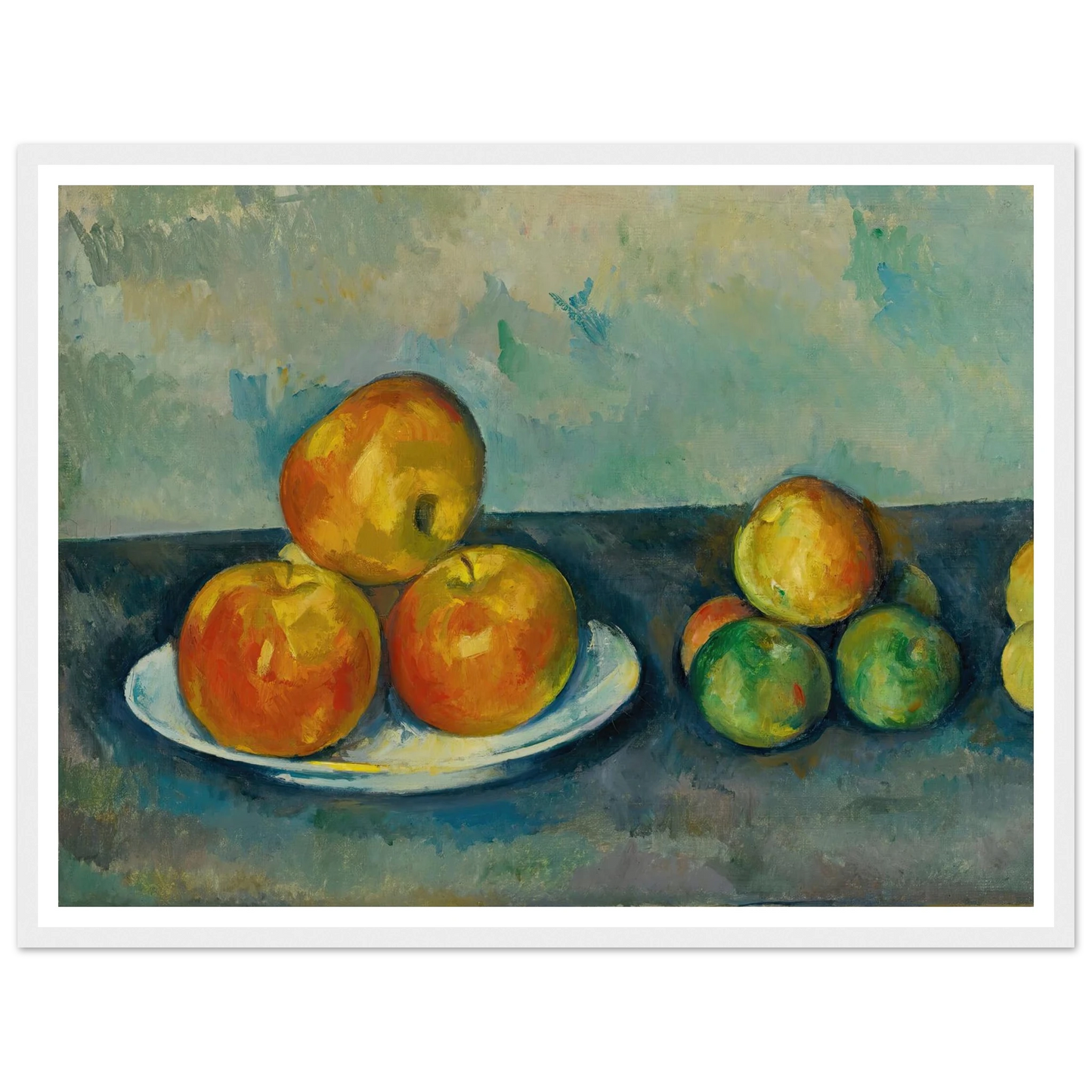 Les Pommes (1889-90) Art Print | Paul Cezanne-Quipham Collections