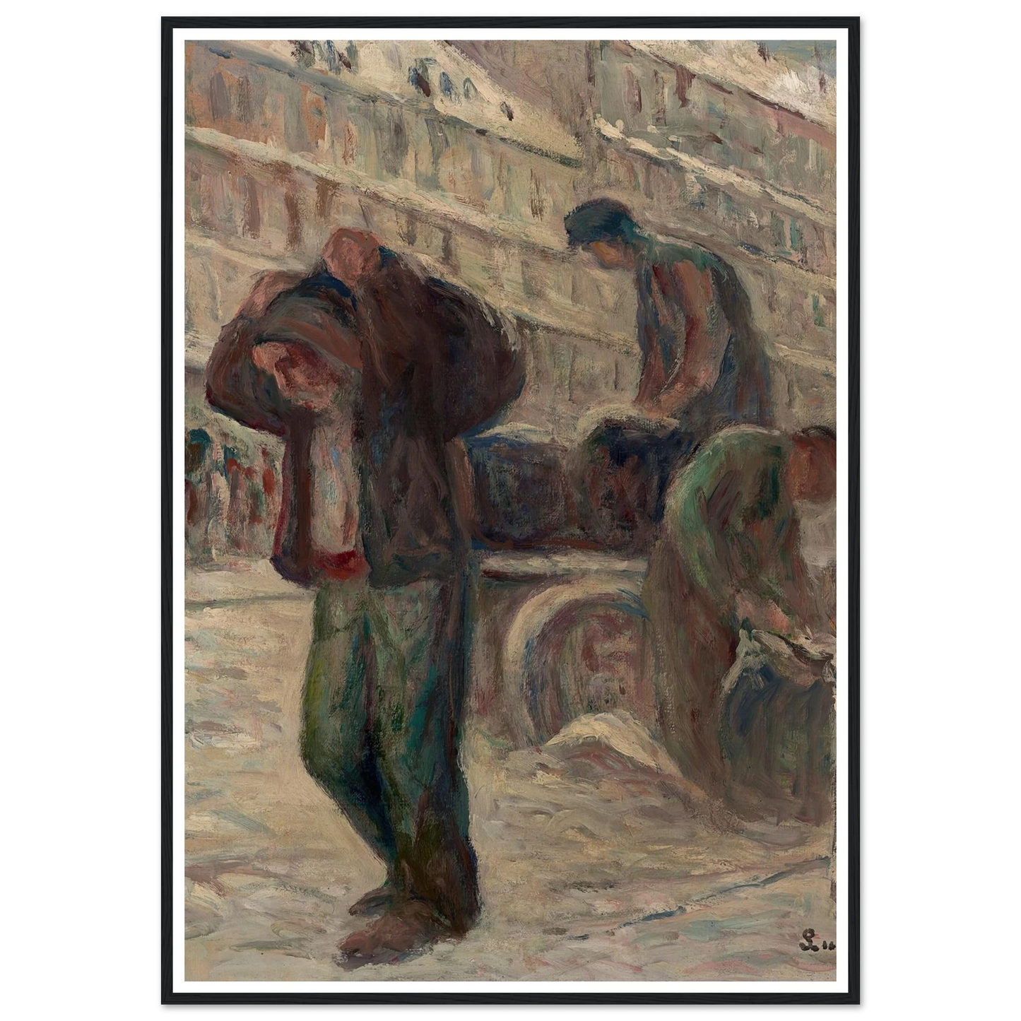 Le Bougnat (1937) Art Print | Maximilien Luce-Quipham Collections