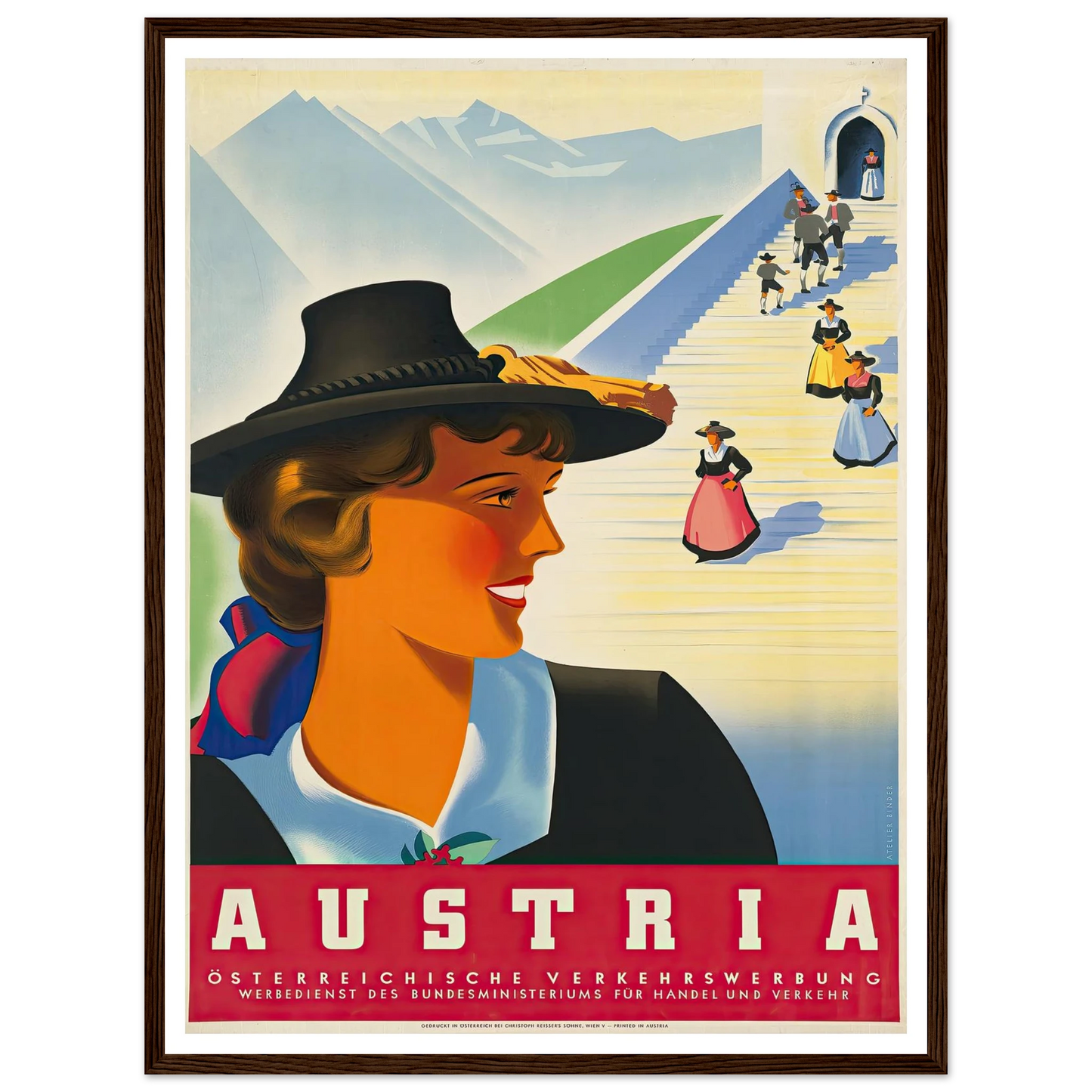 Austria Art Print | Joseph Binder-Quipham Collections