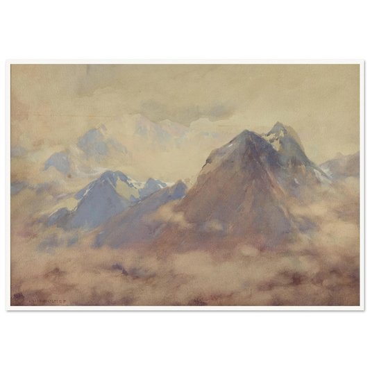 The Almighty’s Own, An Impression Of The High Andes (1910) Art Print | William Henry Holmes-Quipham Collections