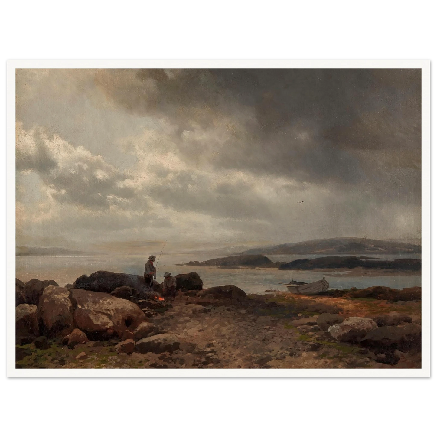 Coast of Maine Art Print | Hermann Ottomar Herzog-Quipham Collections