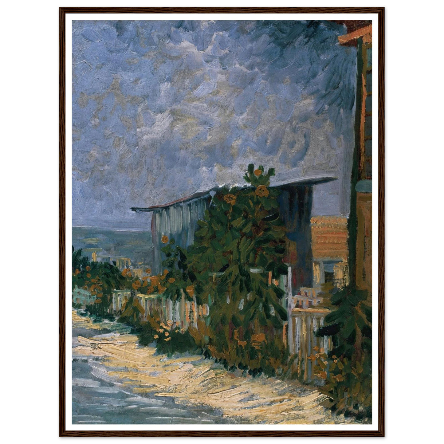 Shelter on Montmartre (1887) Art Print | Vincent van Gogh-Quipham Collections