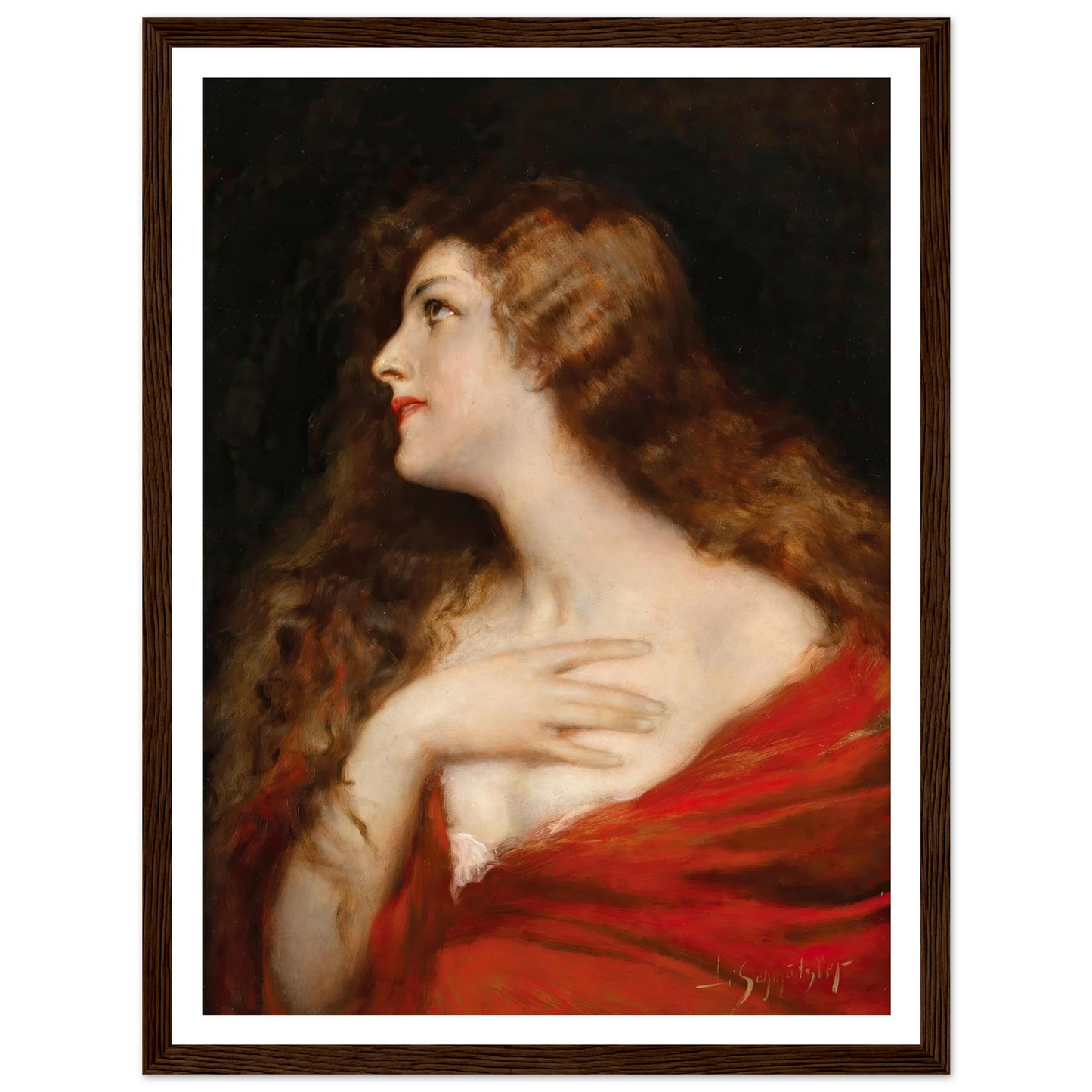 Temptation Art Print | Leopold Schmutzler-Quipham Collections