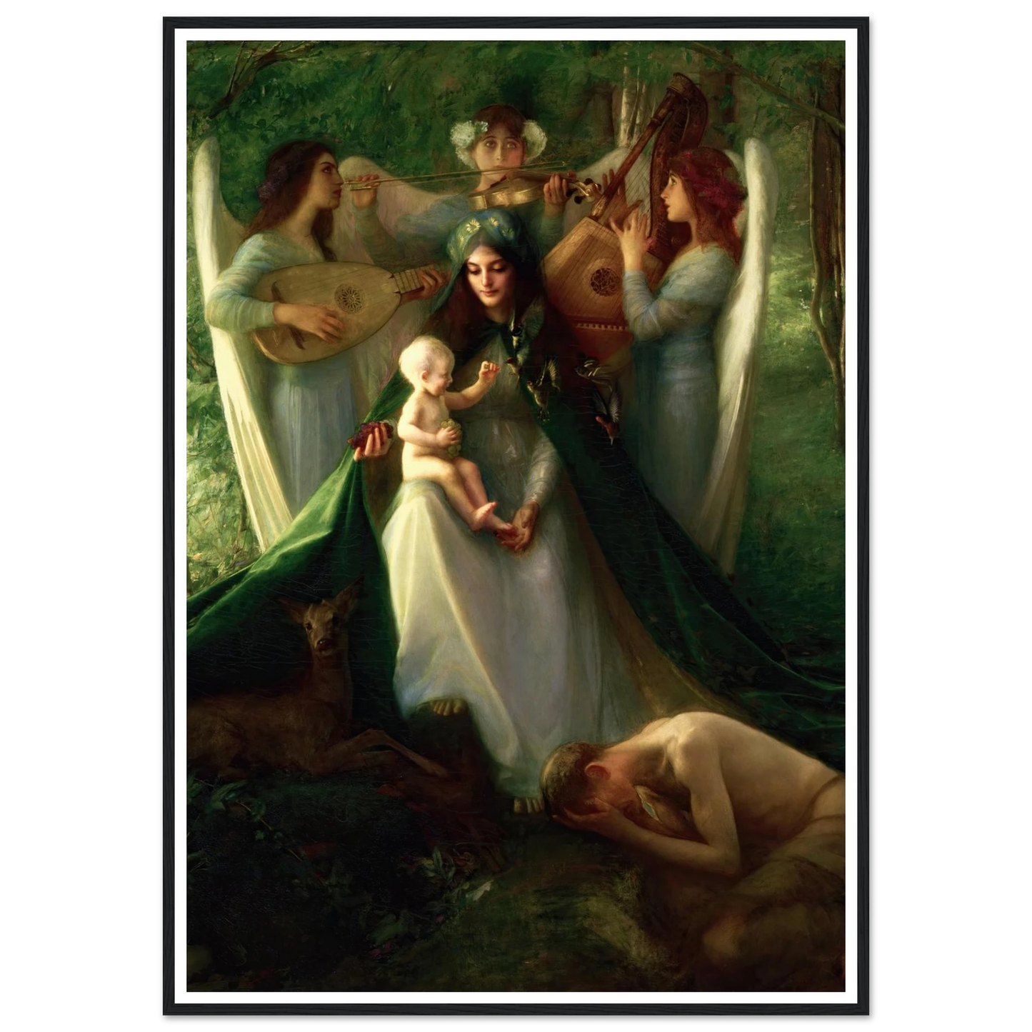 Consolatrix Afflictorium (1899) Art Print | Pascal Adolphe Jean Dagnan Bouveret-Quipham Collections