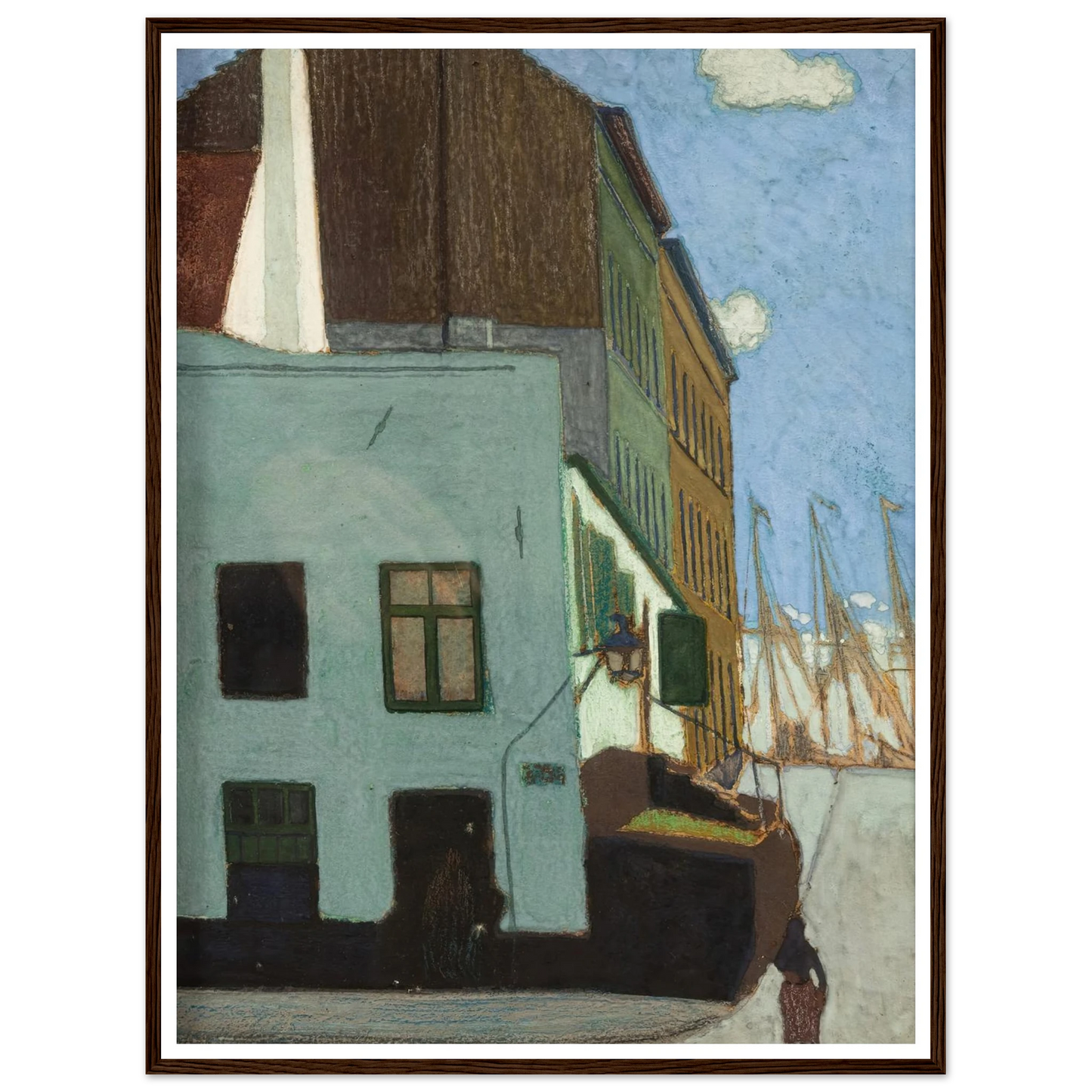 De Preekstoel, Ostende (circa 1911-1913) Art Print | Leon Spilliaert-Quipham Collections