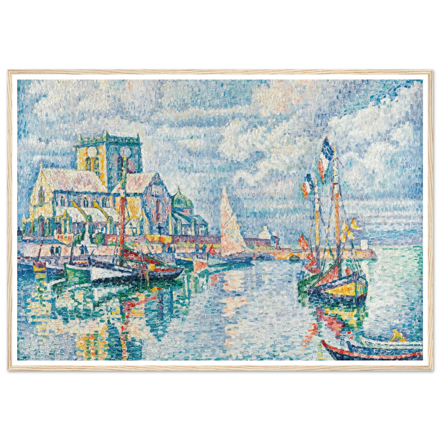 Barfleur (1931) Art Print | Paul Signac-Quipham Collections