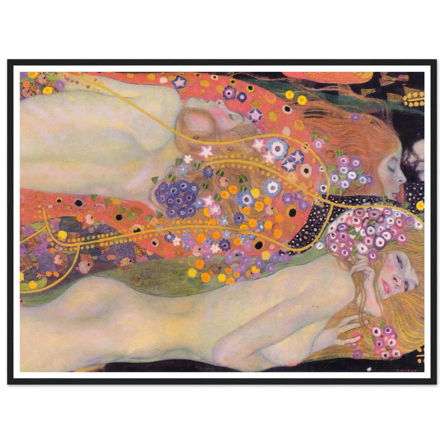 Water Serpents II (1907) Art Print | Gustav Klimt-Quipham Collections