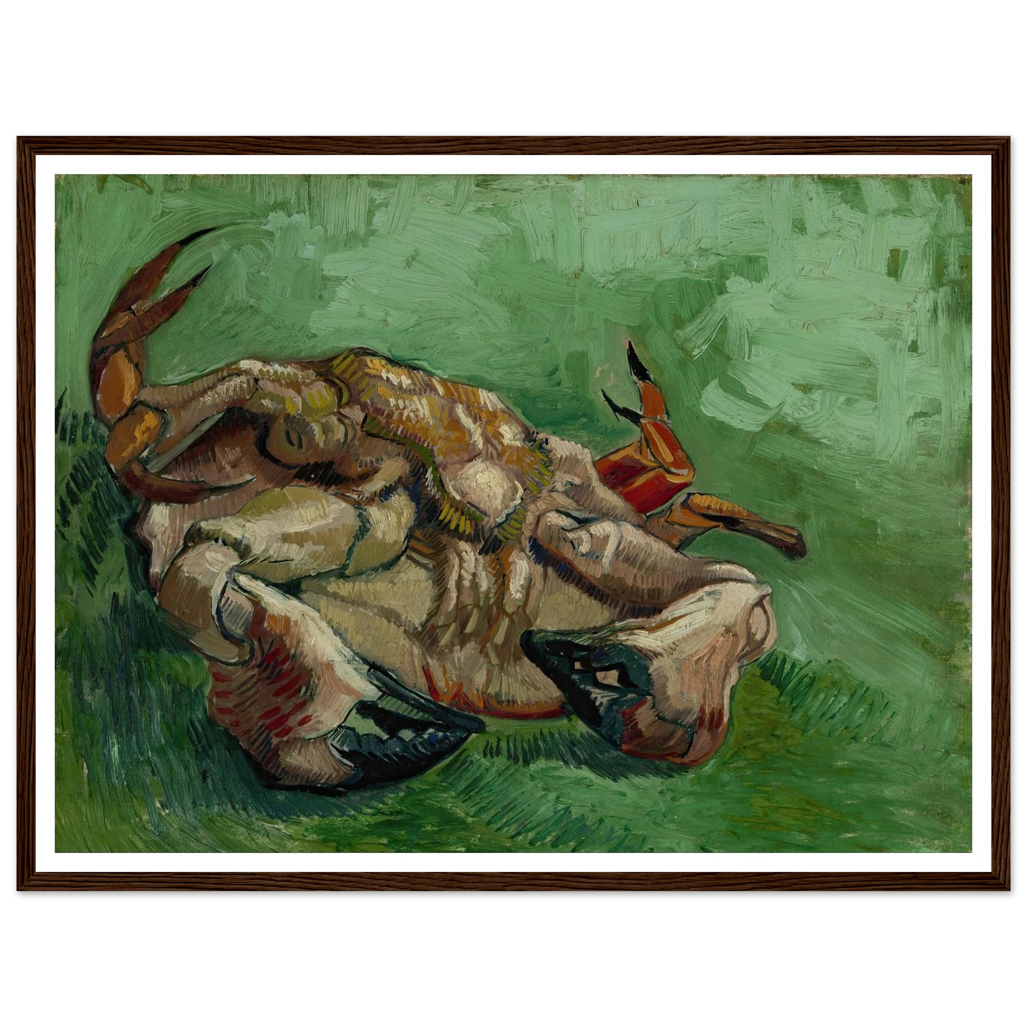 A crab on its back (1888) Art Print | Vincent van Gogh-Quipham Collections