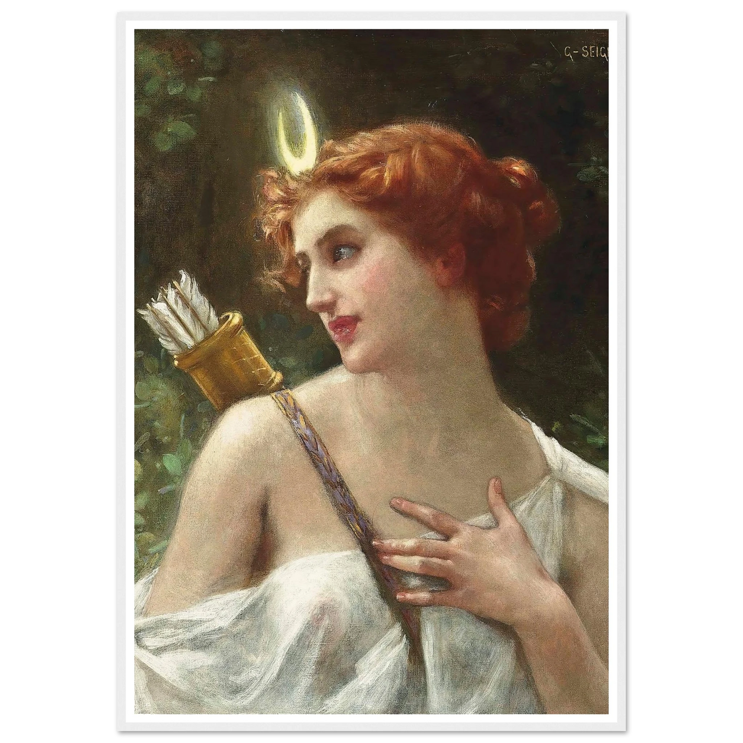 Diana the Huntress Art Print | Guillaume Seignac-Quipham Collections