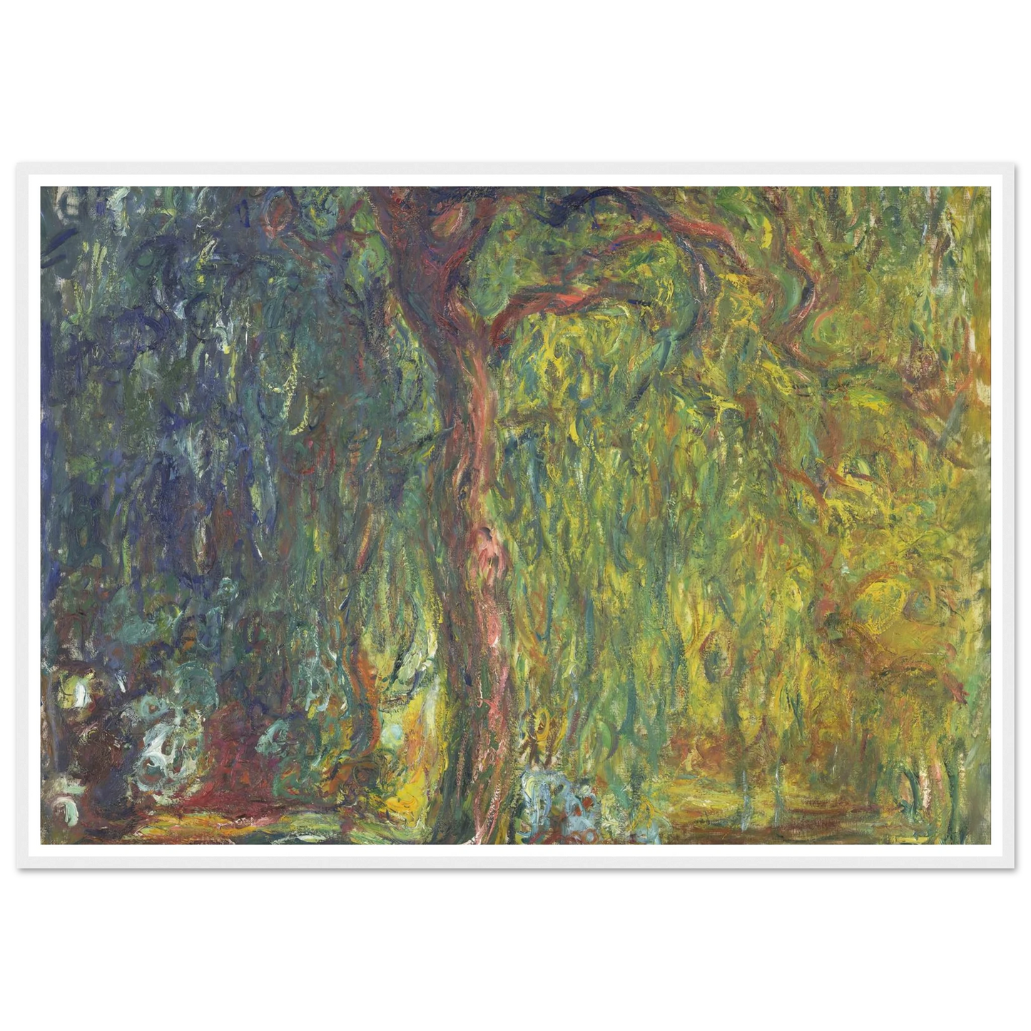 Weeping Willow (1918–19) Art Print | Claude Monet-Quipham Collections