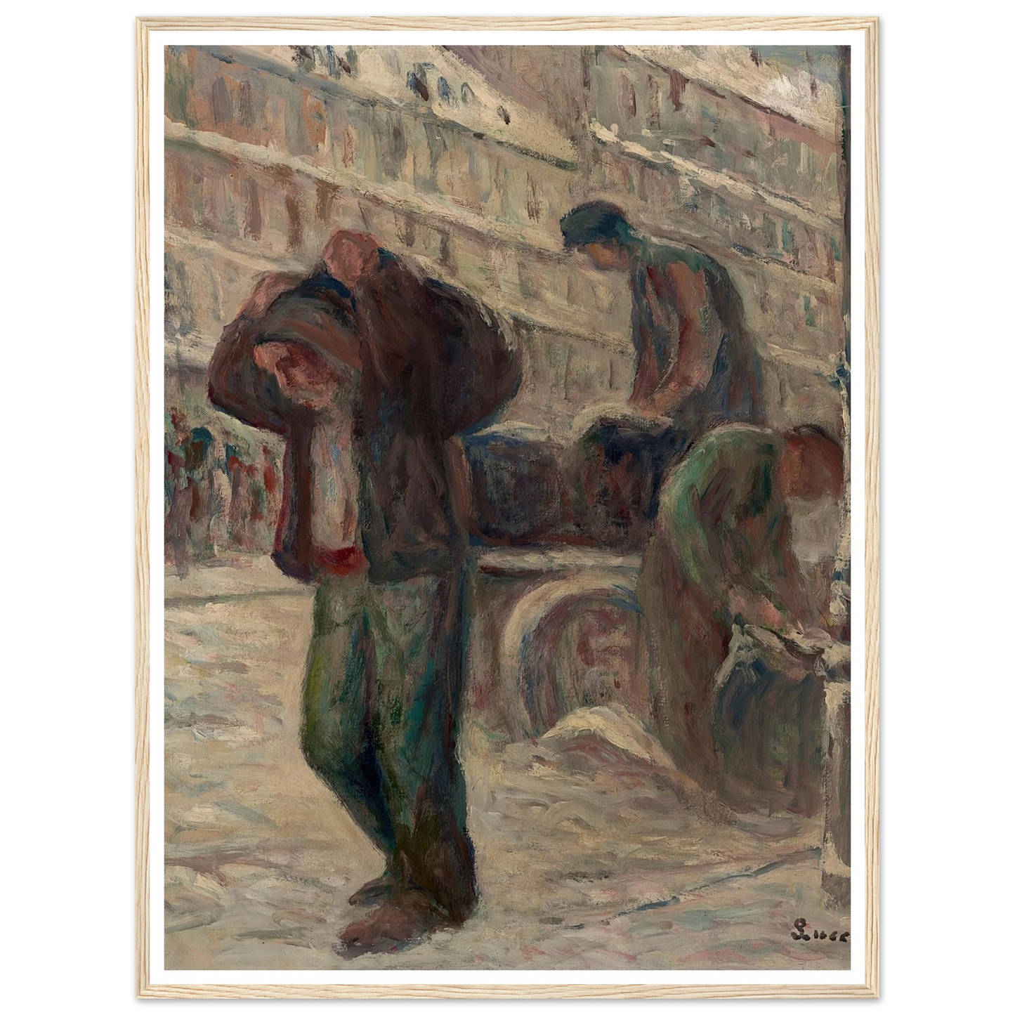 Le Bougnat (1937) Art Print | Maximilien Luce-Quipham Collections