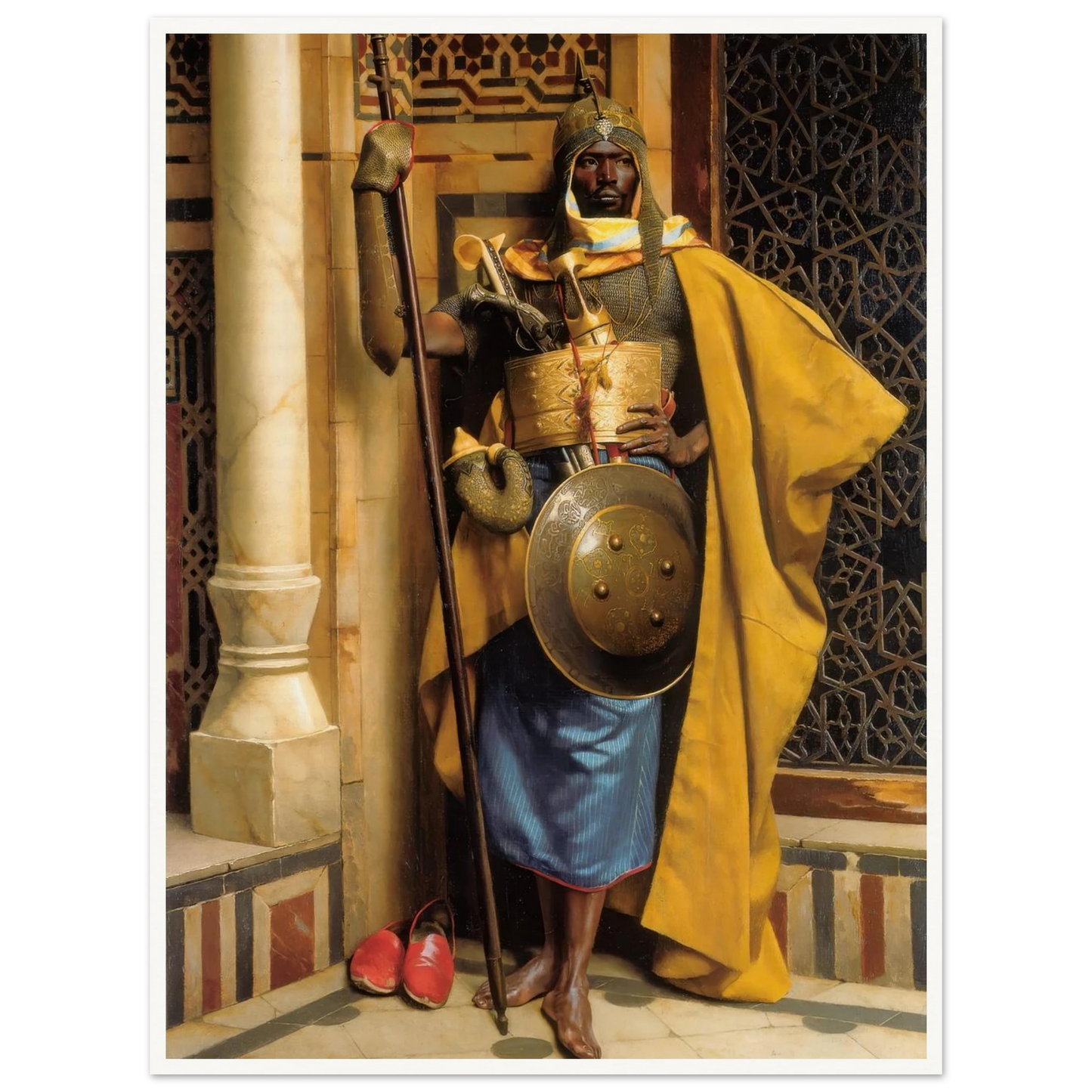 Le Garde Maure Art Print | Ludwig Deutsch-Quipham Collections