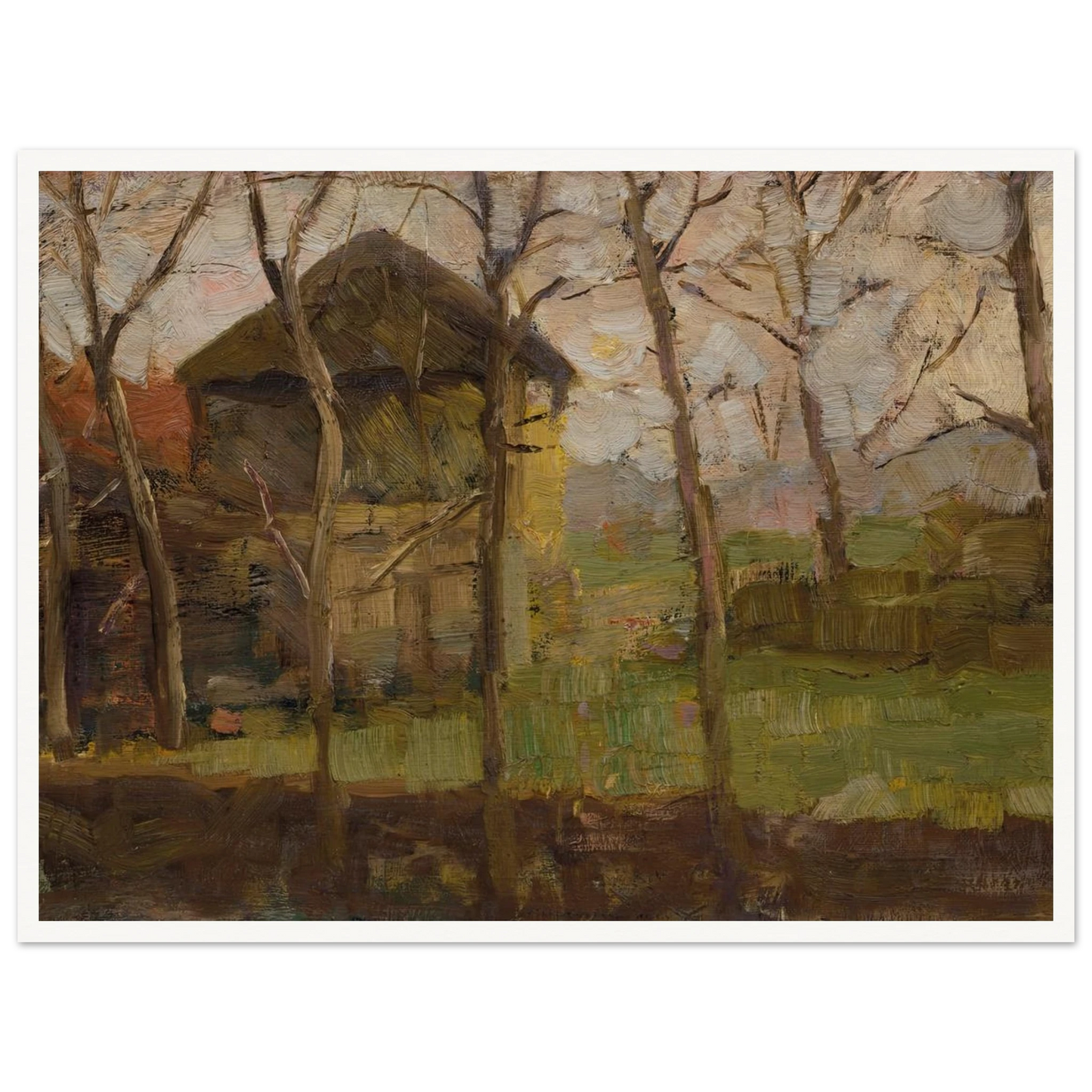 Op de Ringdijk, Watergraafsmeer (1902) Art Print | Piet Mondrian-Quipham Collections