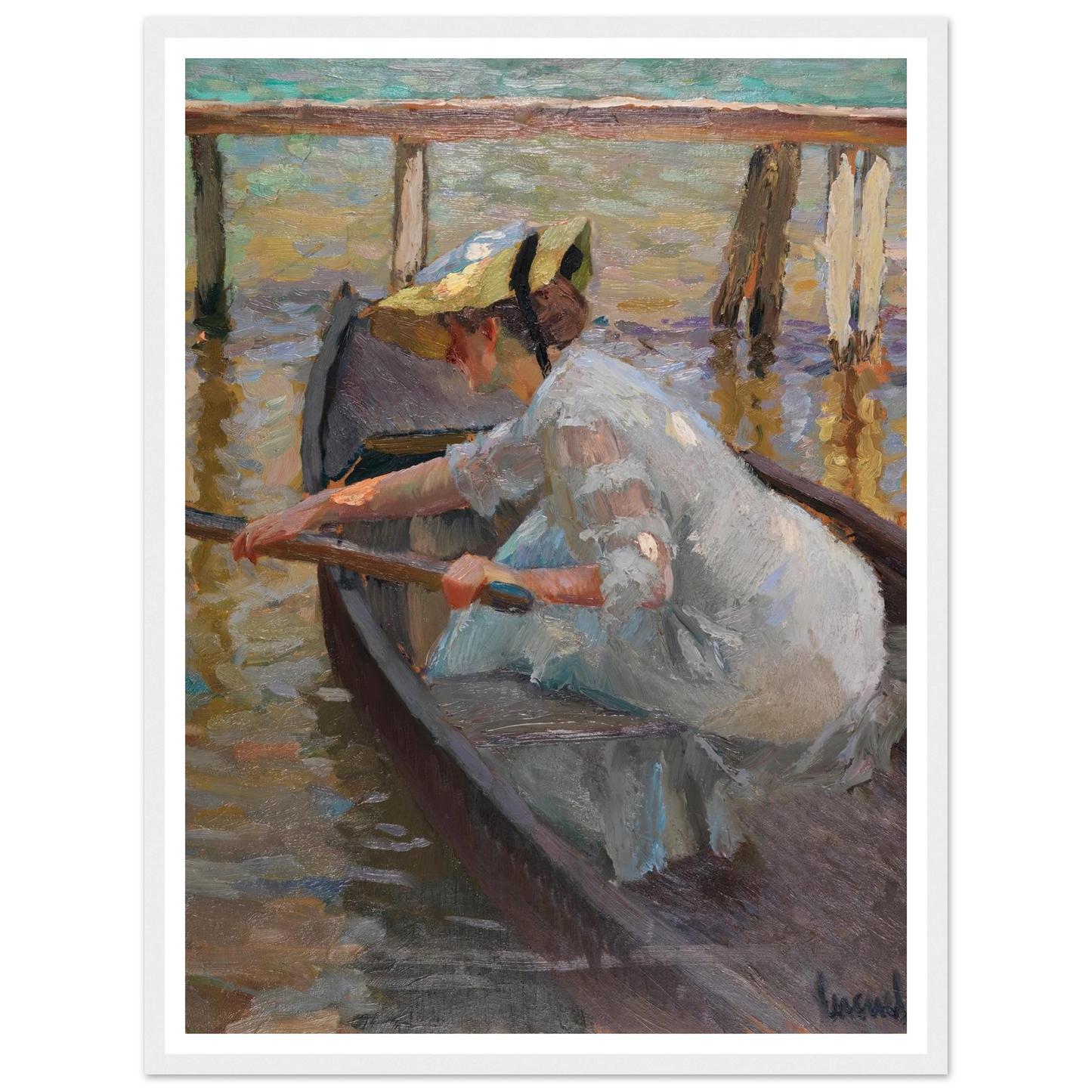 Evening trip (1920) Art Print | Edward Cucue-Quipham Collections