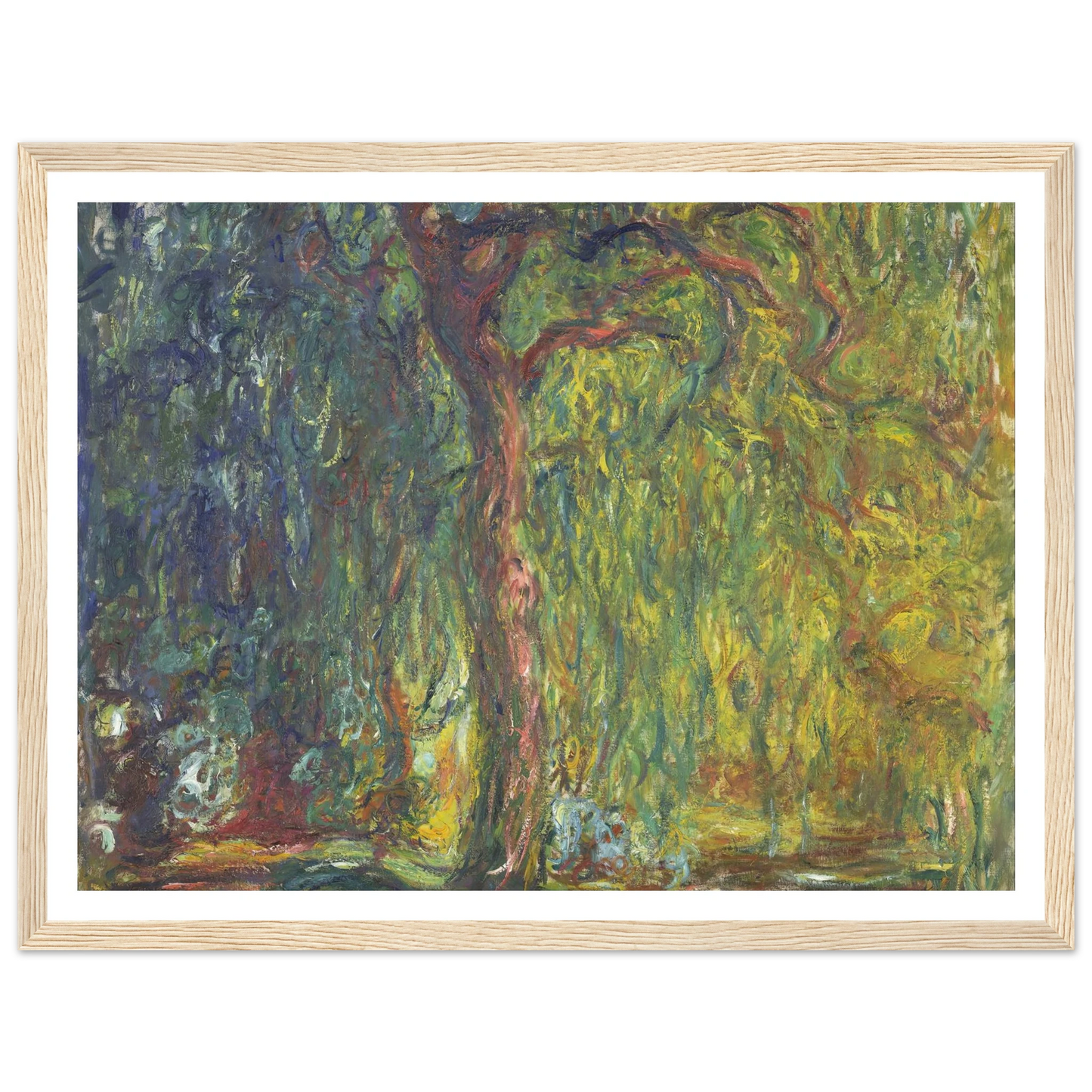 Weeping Willow (1918–19) Art Print | Claude Monet-Quipham Collections