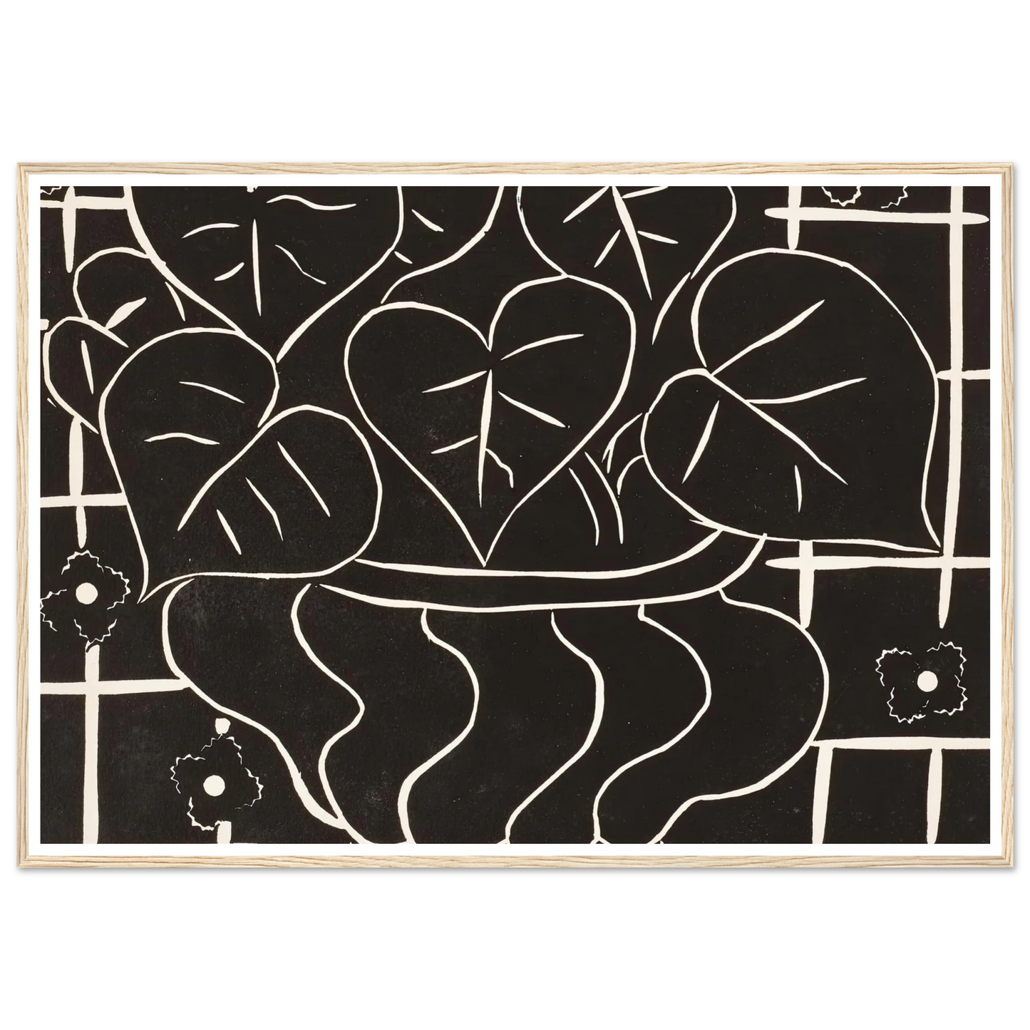 Corbeille de bégonias I (1938) Art Print | Henri Matisse-Quipham Collections