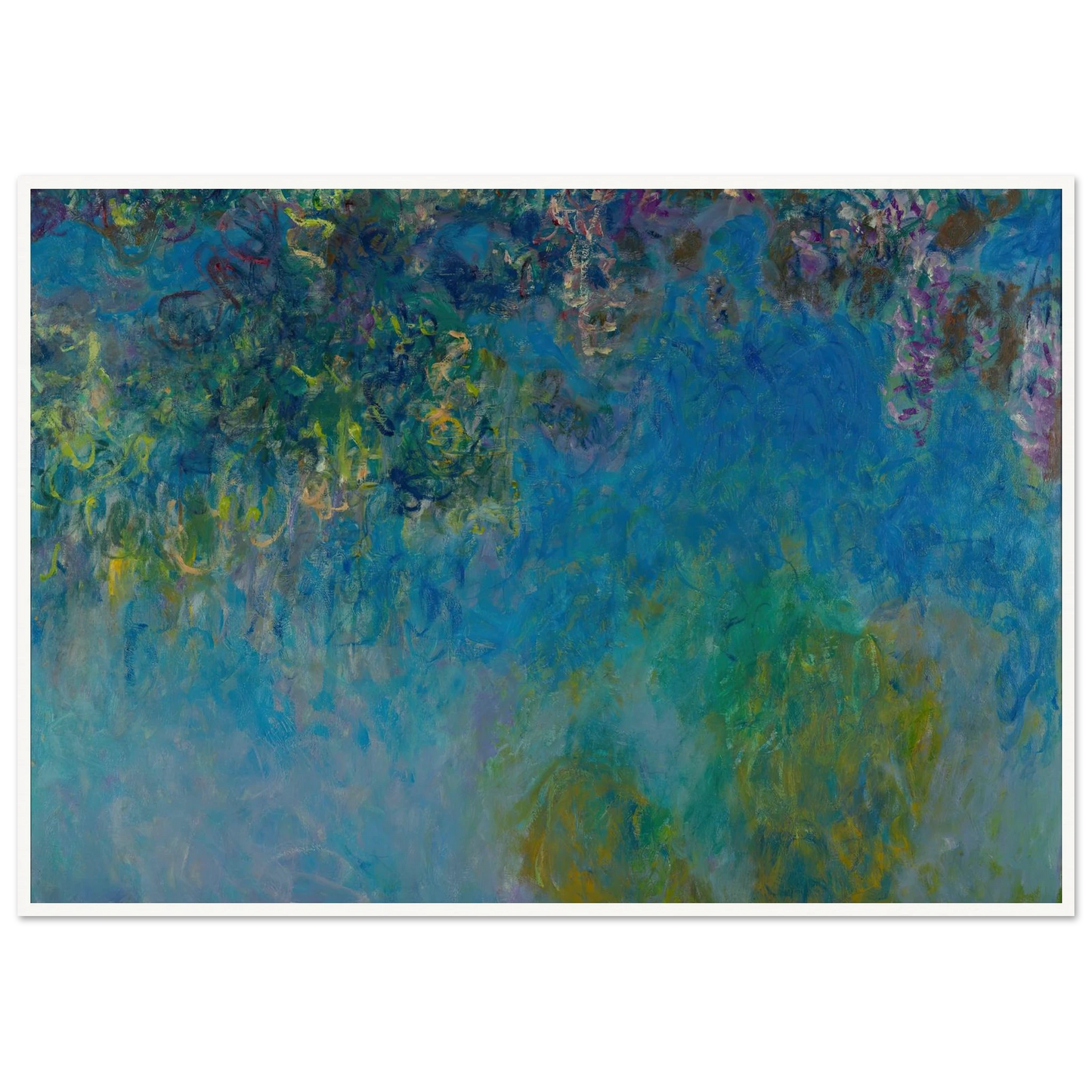 Wisteria (circa 1925) Art Print | Claude Monet-Quipham Collections