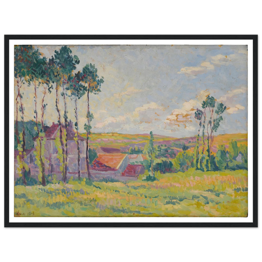 Moulineux, la teinderie (1903) Art Print | Maximilien Luce-Quipham Collections