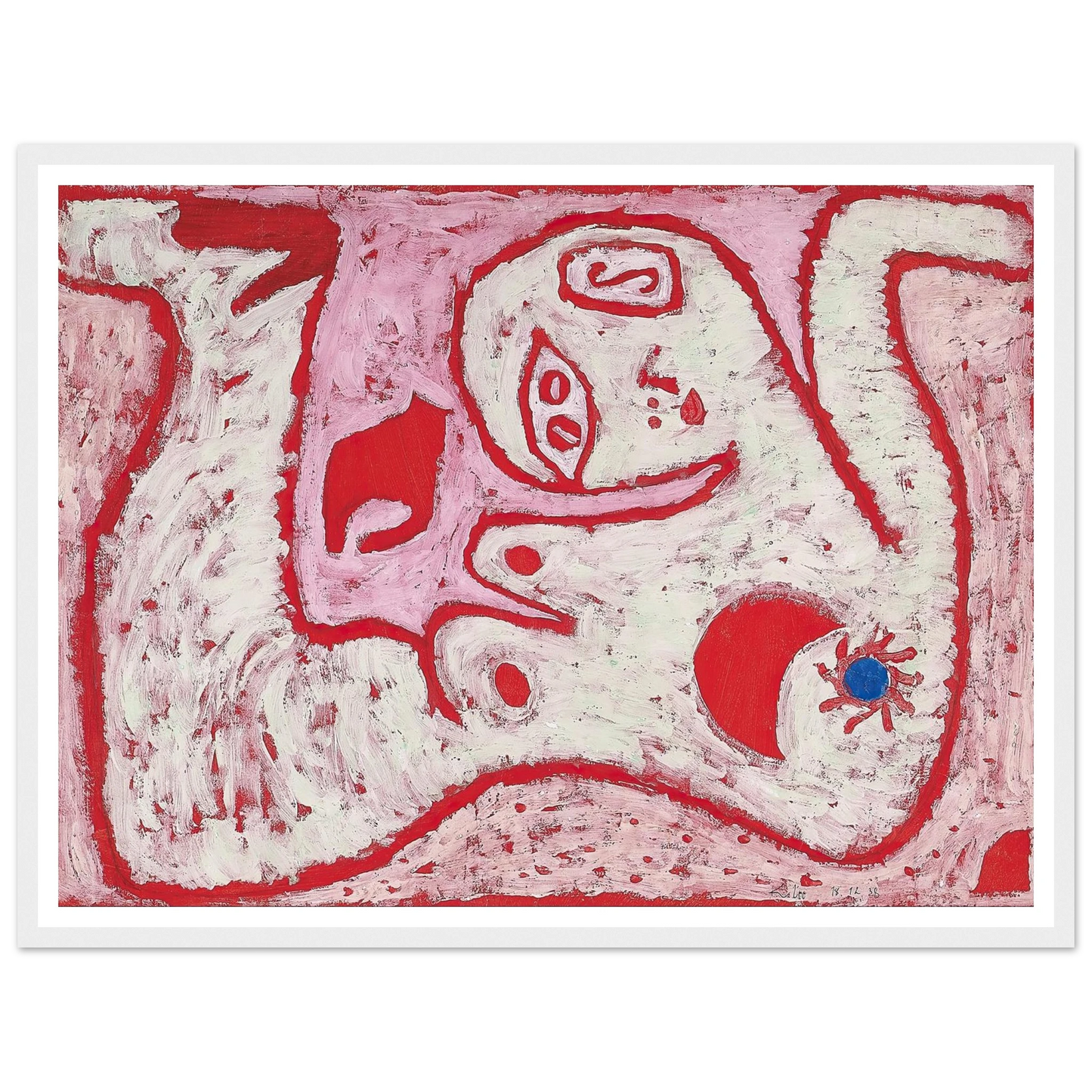 A Woman For Gods (1938) Art Print | Paul Klee-Quipham Collections