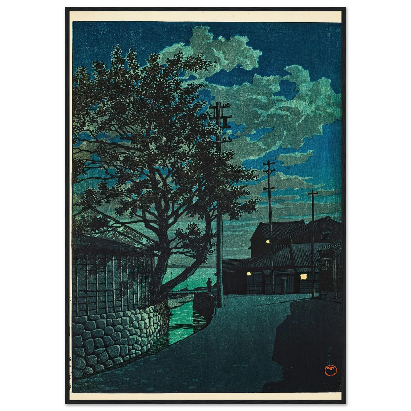Kamezaki Bishu (1928) Art Print | Kawase Hasui-Quipham Collections