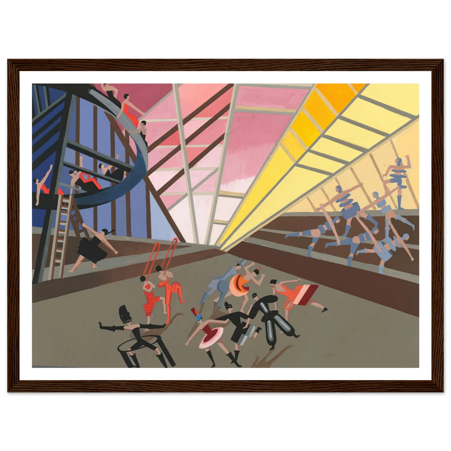 Maquettes dé Théatre 10 Art Print | Alexandra Exter-Quipham Collections