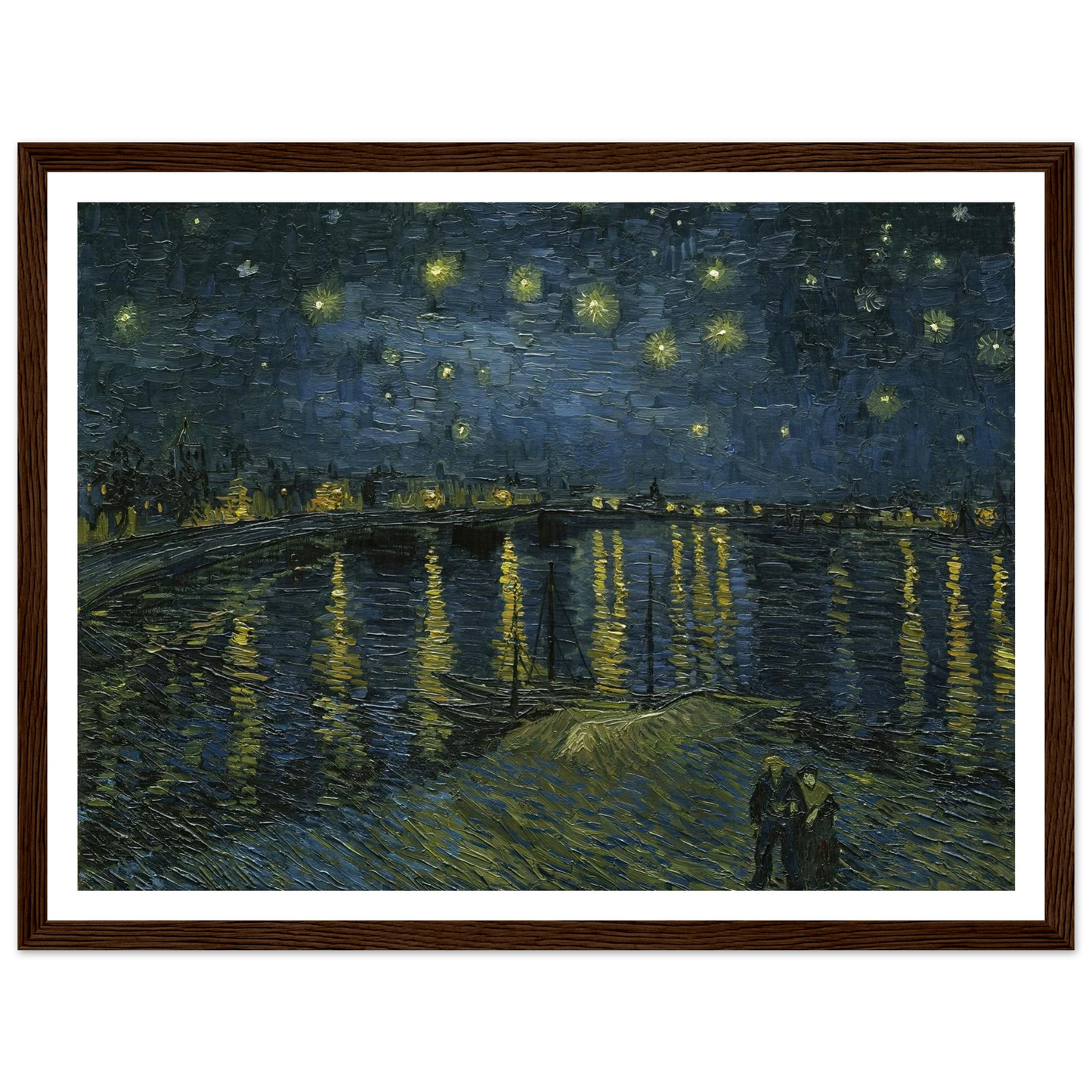 Starry Night Art Print | Vincent van Gogh-Quipham Collections