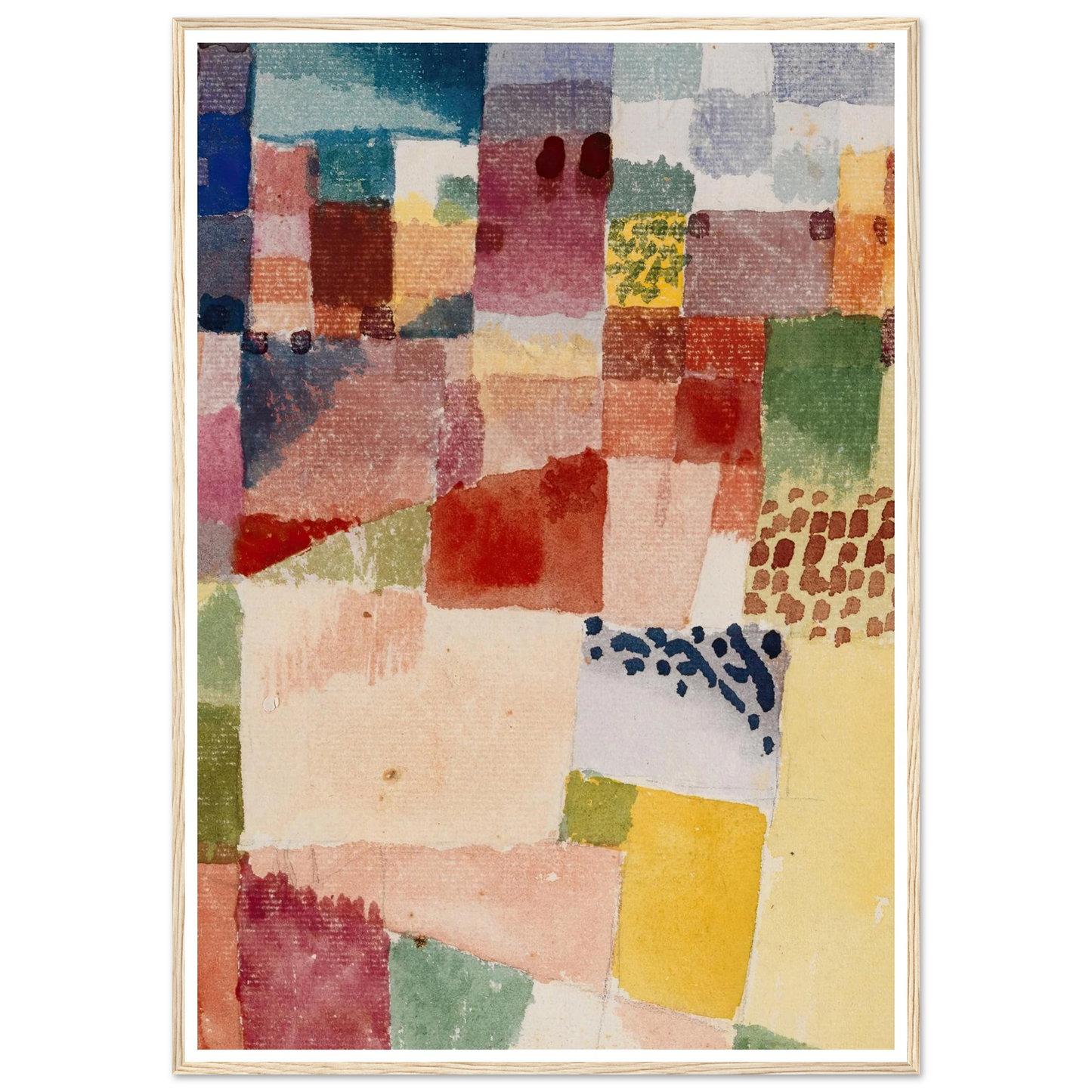 Motif from Hammamet (1914) Art Print | Paul Klee-Quipham Collections
