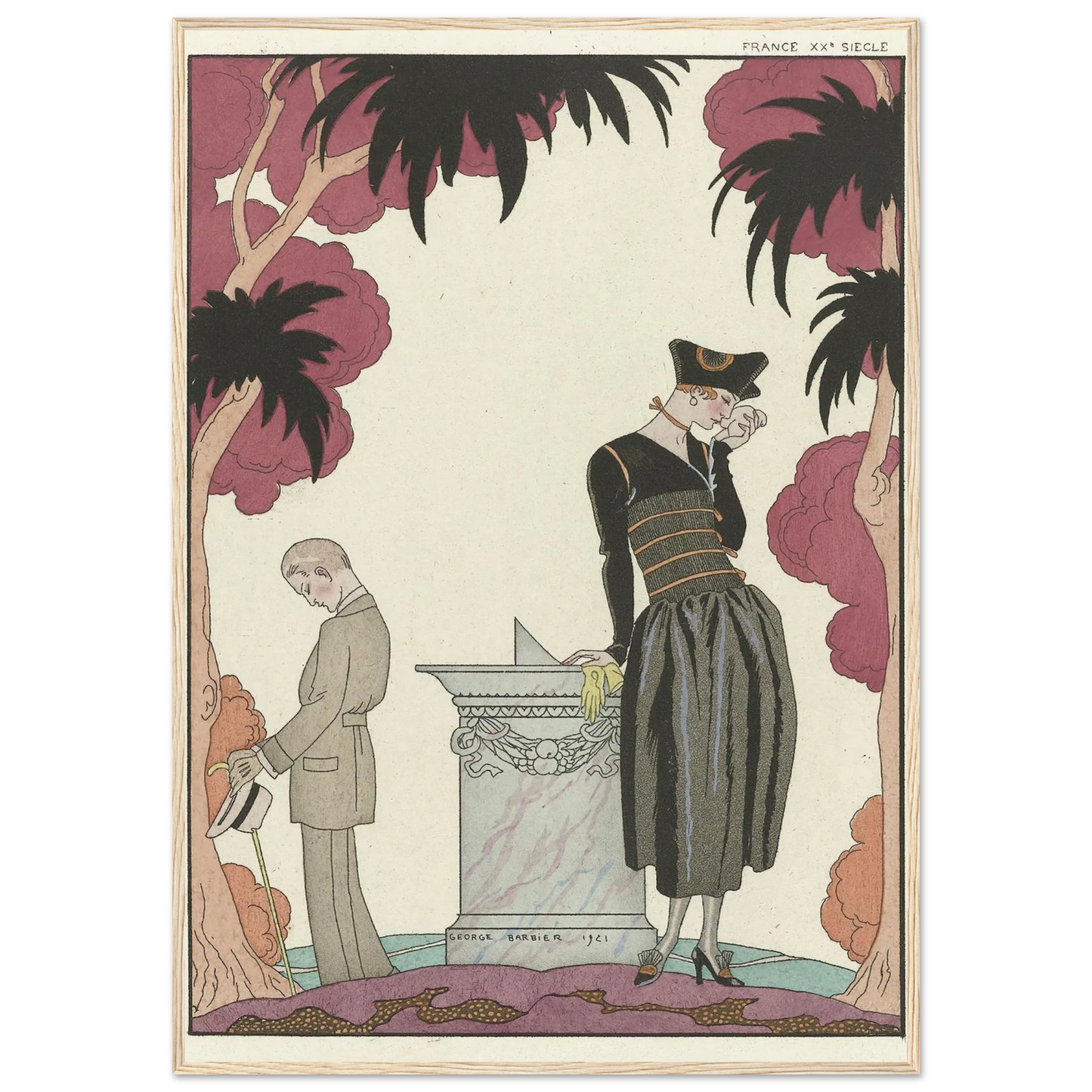 Le Cadran Solaire (1921) Art Print | George Barbier-Quipham Collections