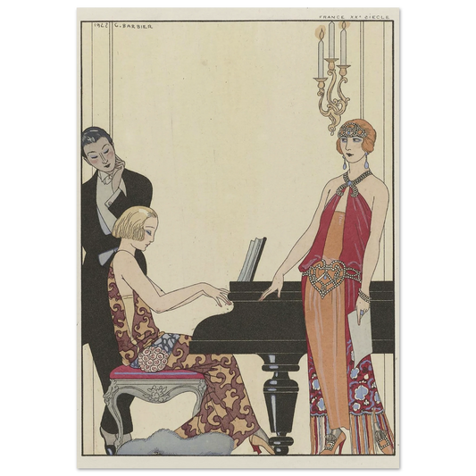 Incantation (1923) Art Print | George Barbier-Quipham Collections