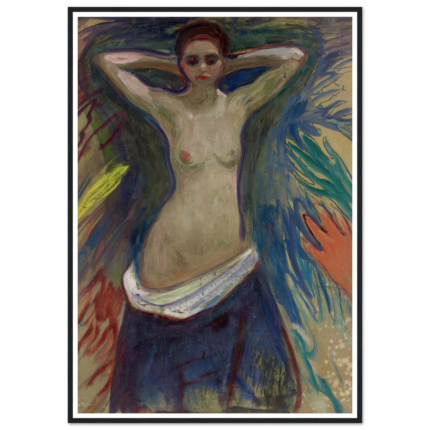 The Hands (1893–94) Art Print | Edvard Munch-Quipham Collections