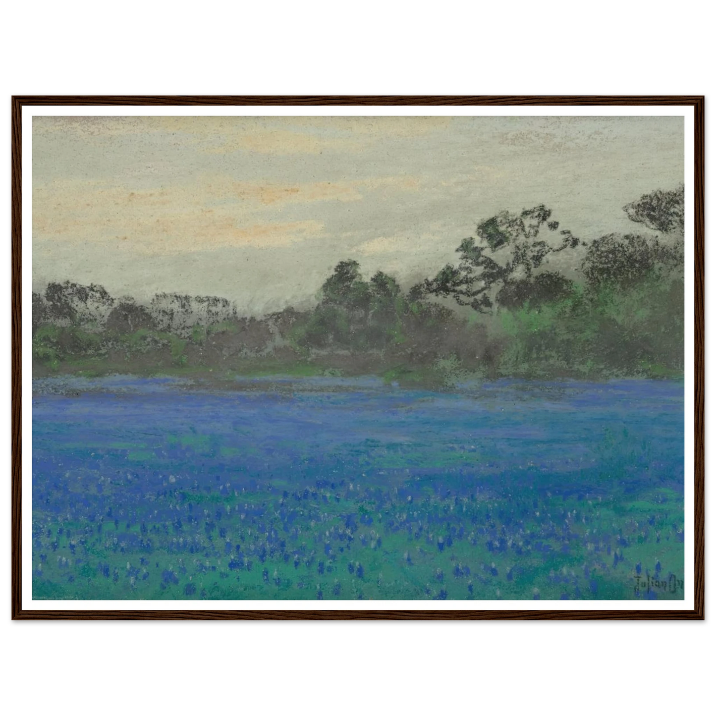 Bluebonnet Field (1921) Art Print | Julian Onderdonk-Quipham Collections