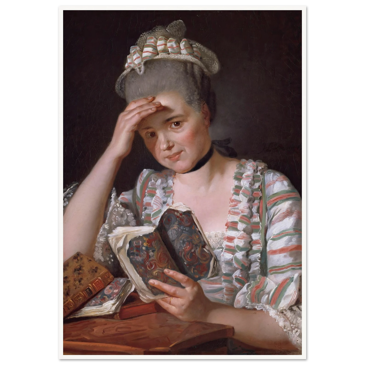 Madame François Buron (1769) Art Print | Jacques Louis David-Quipham Collections