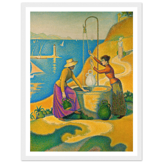 Women at the Well (1892) Art Print | Paul Signac-Quipham Collections