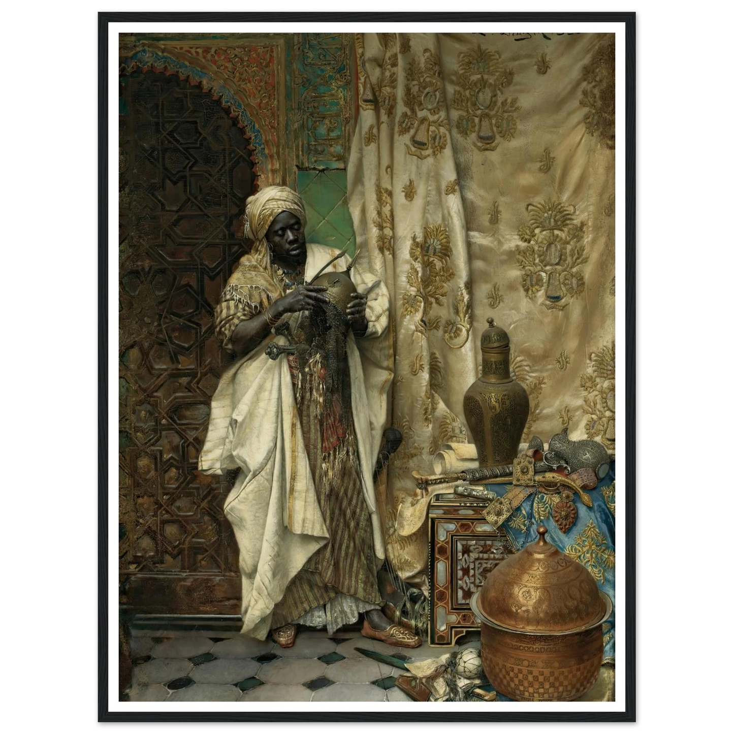 The Inspection (1883) Art Print | Ludwig Deutsch-Quipham Collections