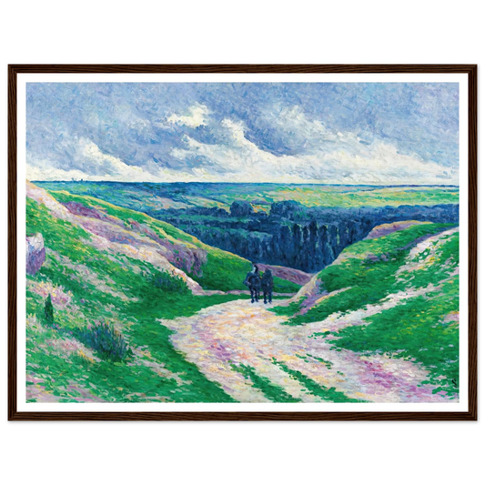 Paysage Près De Moulineux Sur Oise (circa 1902-03) Art Print | Maximilien Luce-Quipham Collections