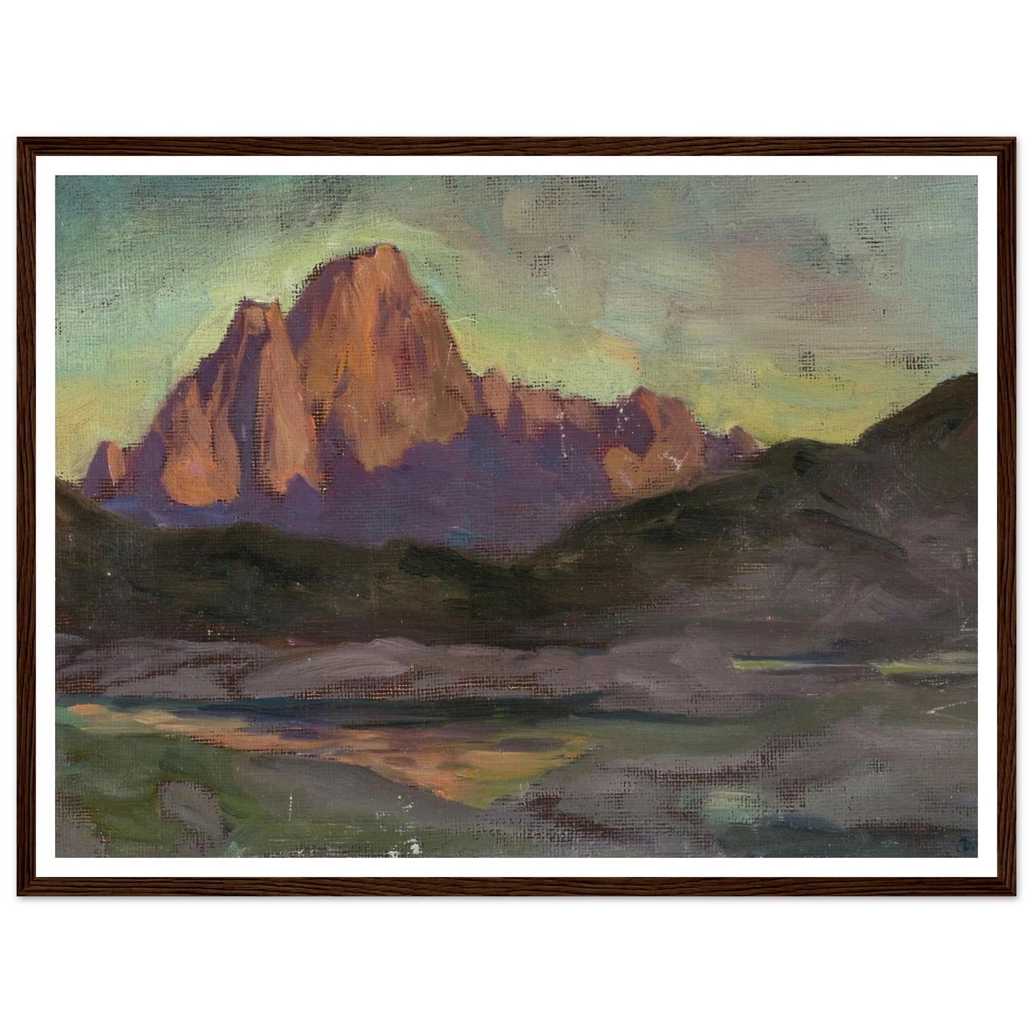Vaagakallen. Study from Lofoten (1901) Art Print | Anna Boberg-Quipham Collections