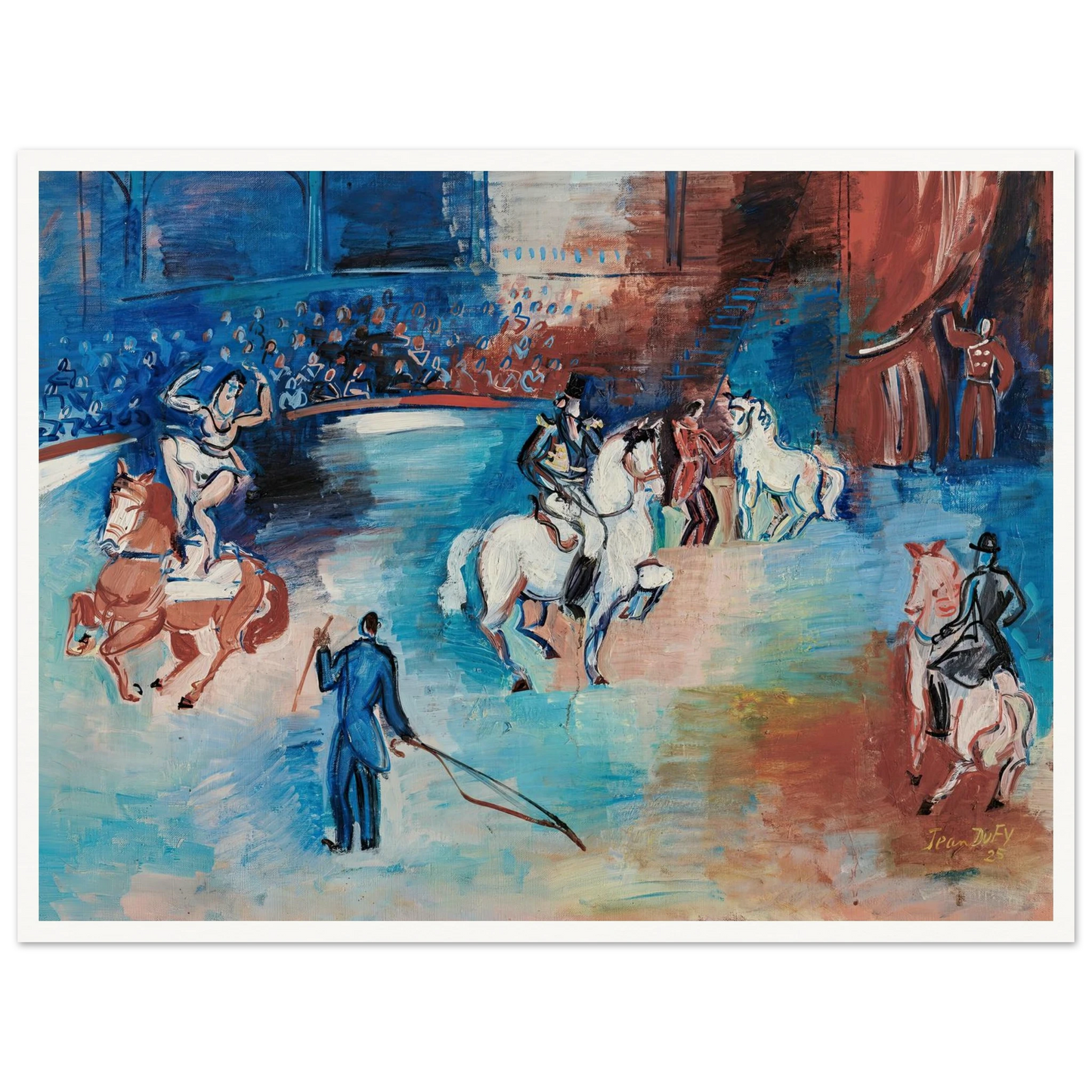 Fantaisie équestre (1925) Art Print | Raoul Dufy-Quipham Collections