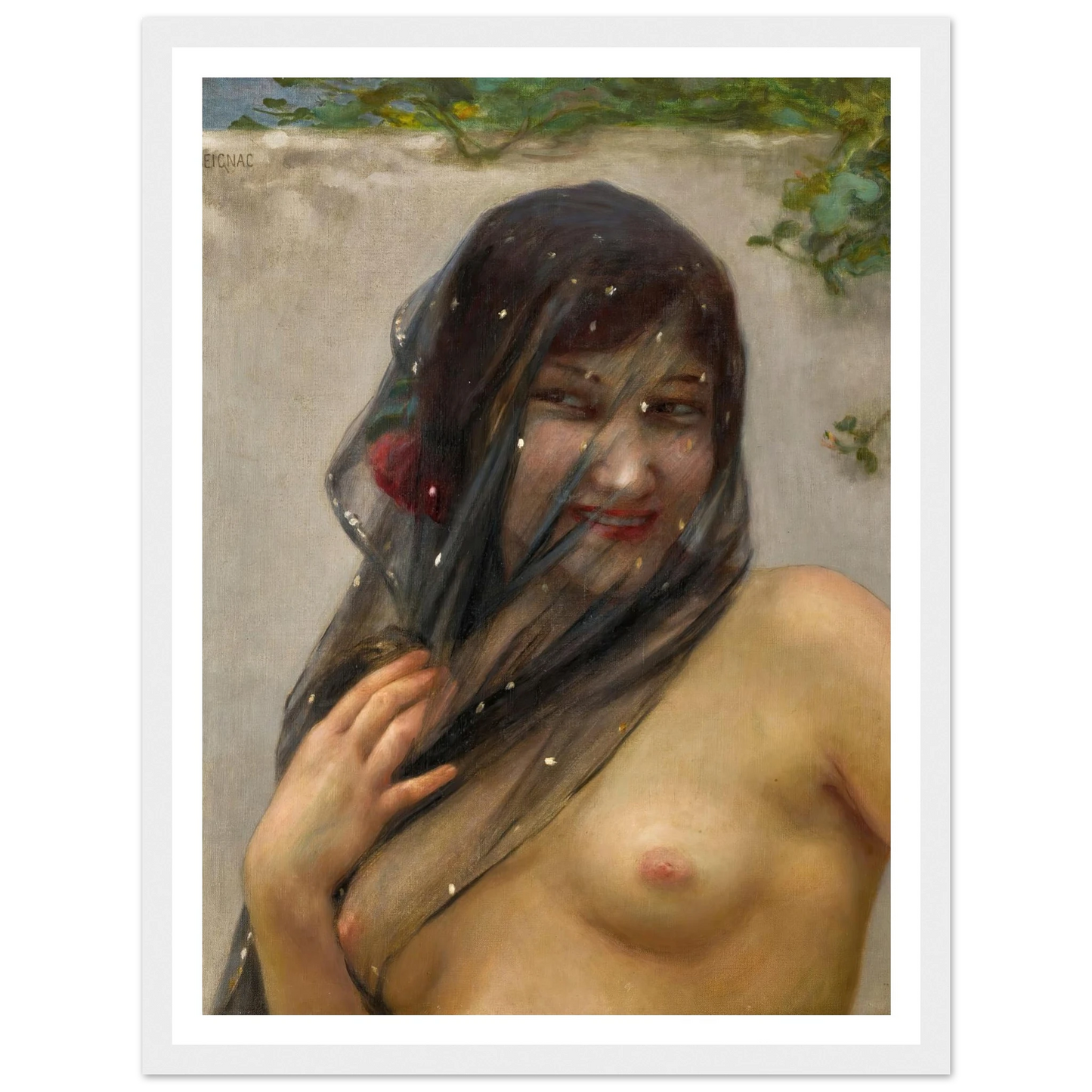 Odalisque Art Print | Guillaume Seignac-Quipham Collections